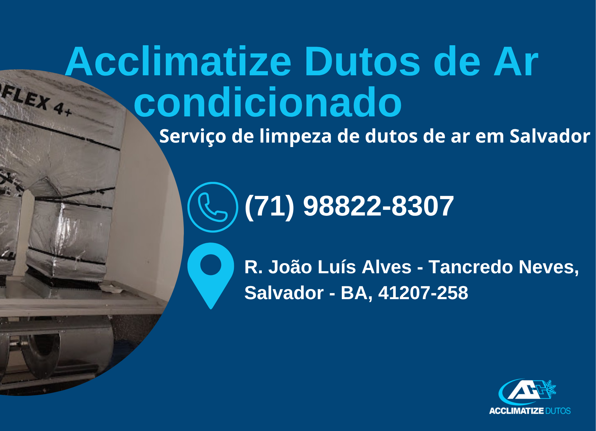 Acclimatize Dutos de Ar condicionado