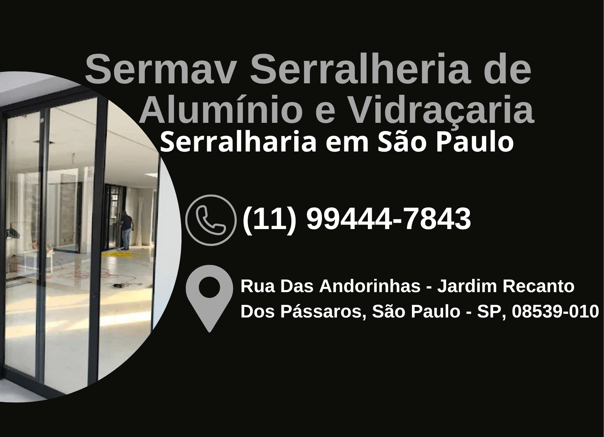 Sermav Serralheria de Alumínio e Vidraçaria