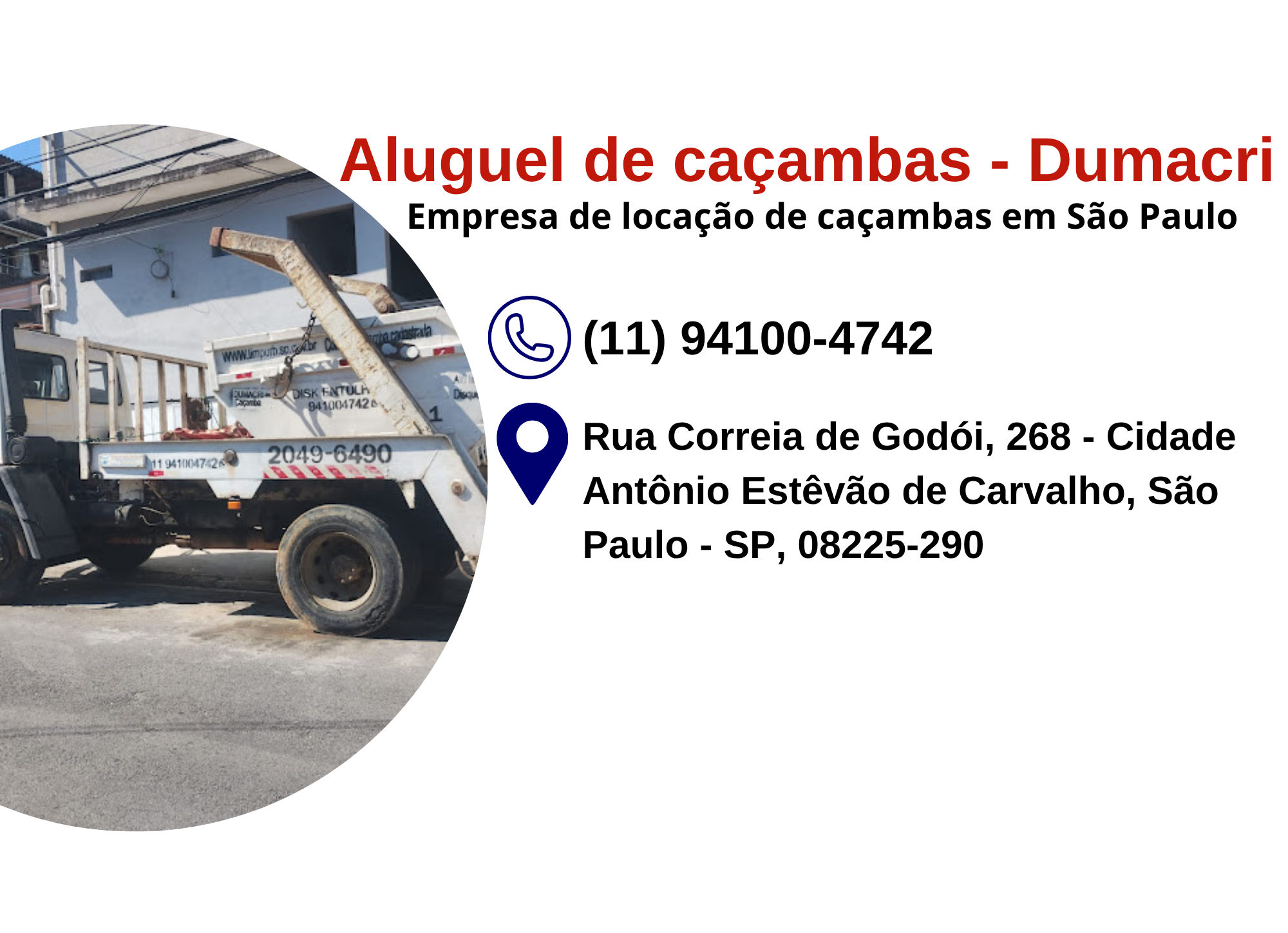Aluguel de caçambas – Dumacri