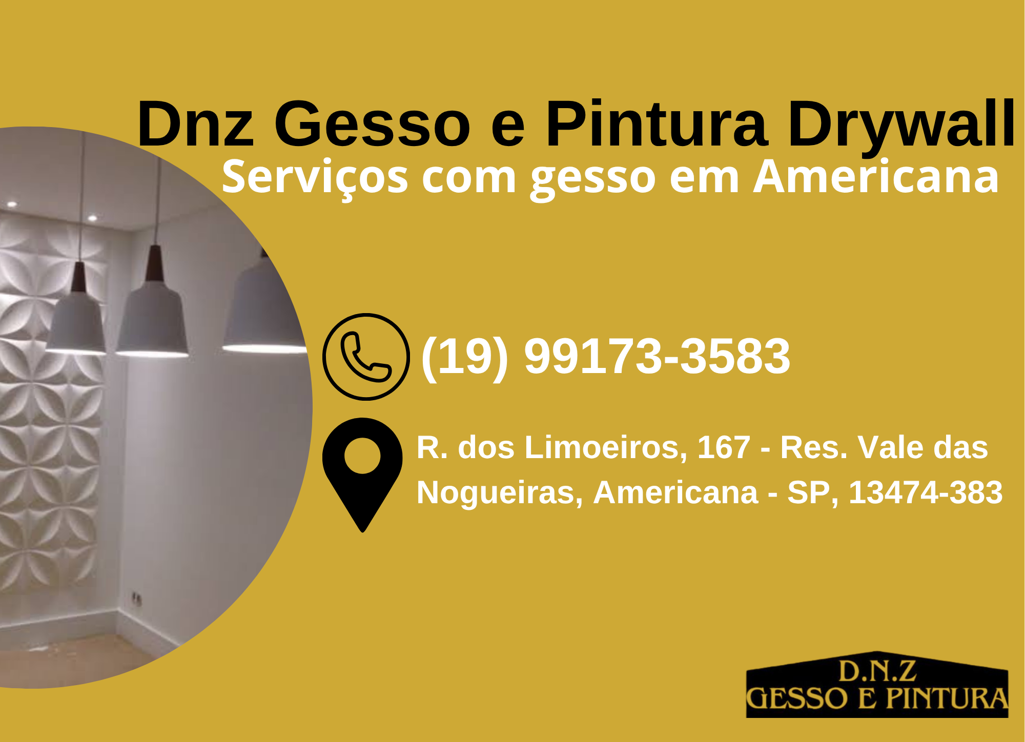 Dnz Gesso e Pintura Drywall