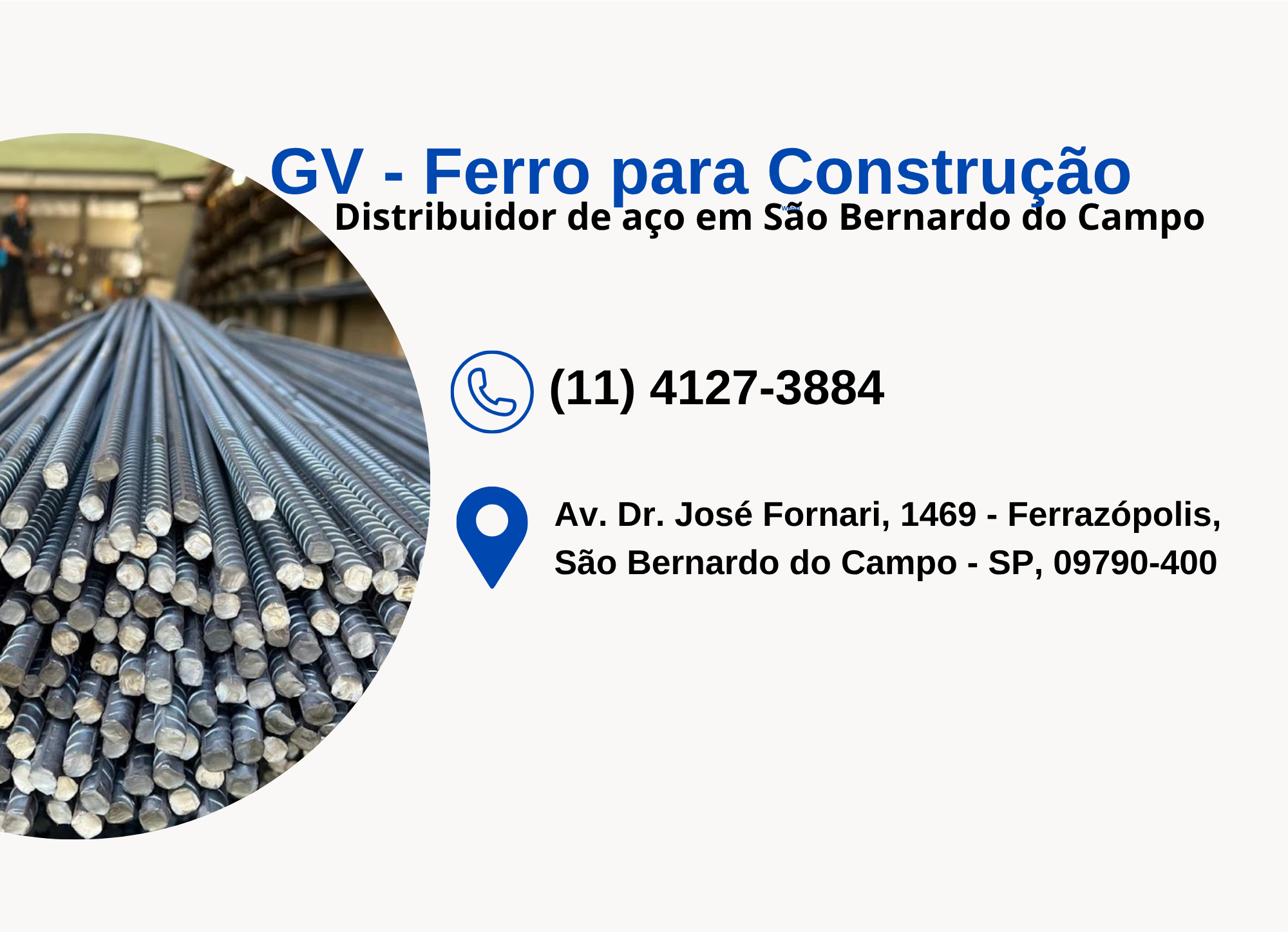 GV – Ferro para Construção