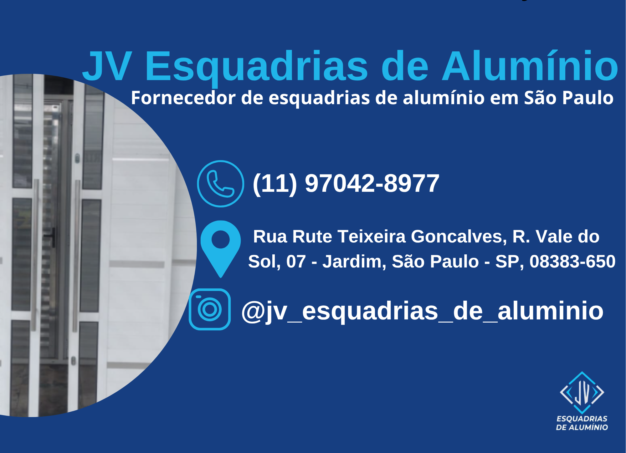 Jv Esquadrias de Alumínio
