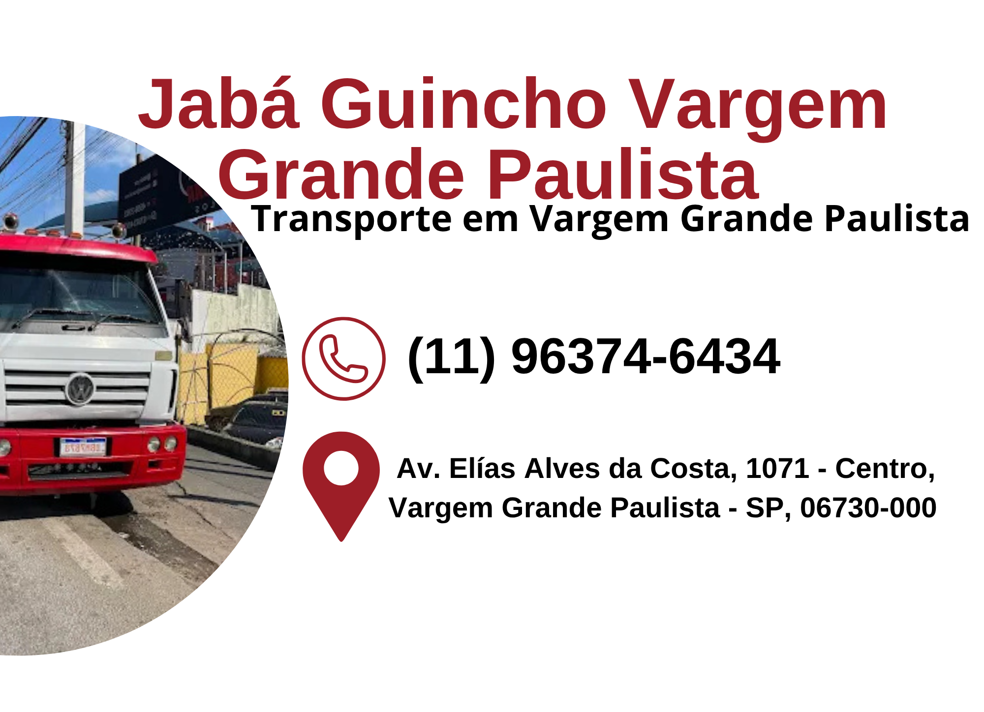Jabá Guincho Vargem Grande Paulista