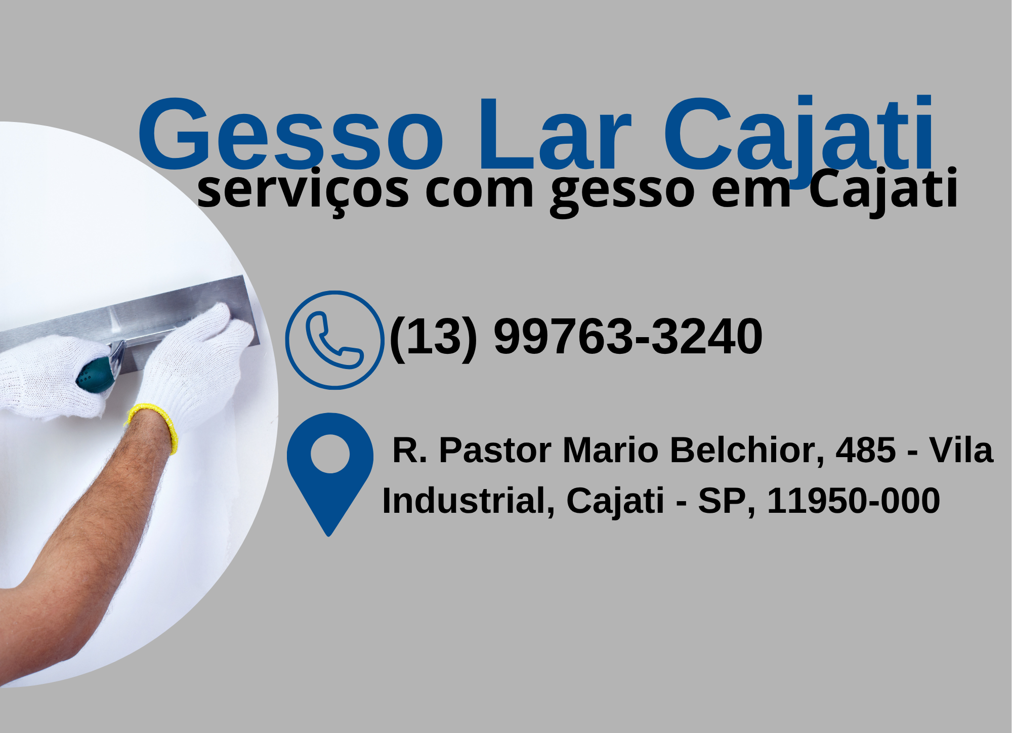 Gesso Lar Cajati