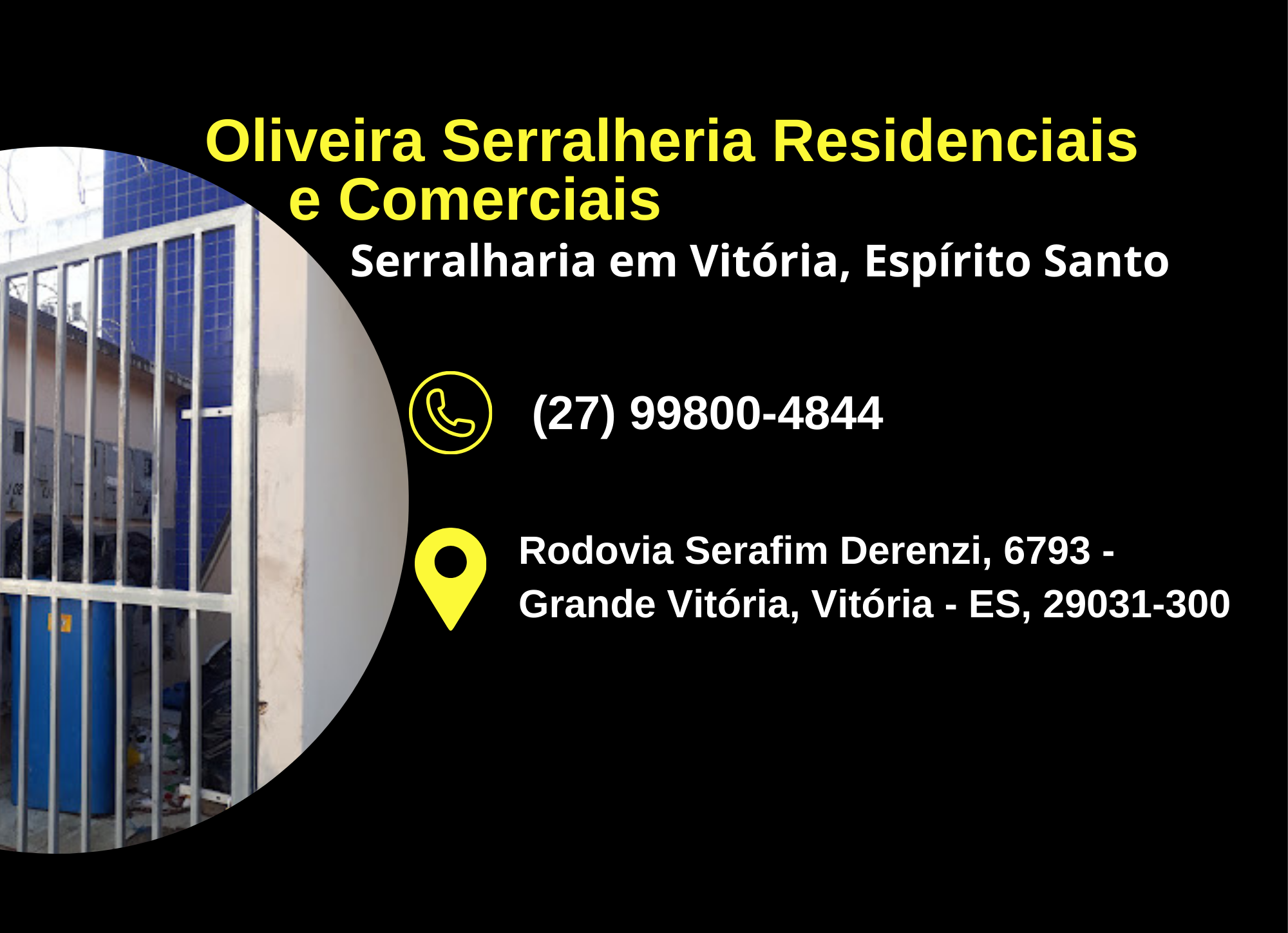 Oliveira Serralheria Residenciais E Comerciais