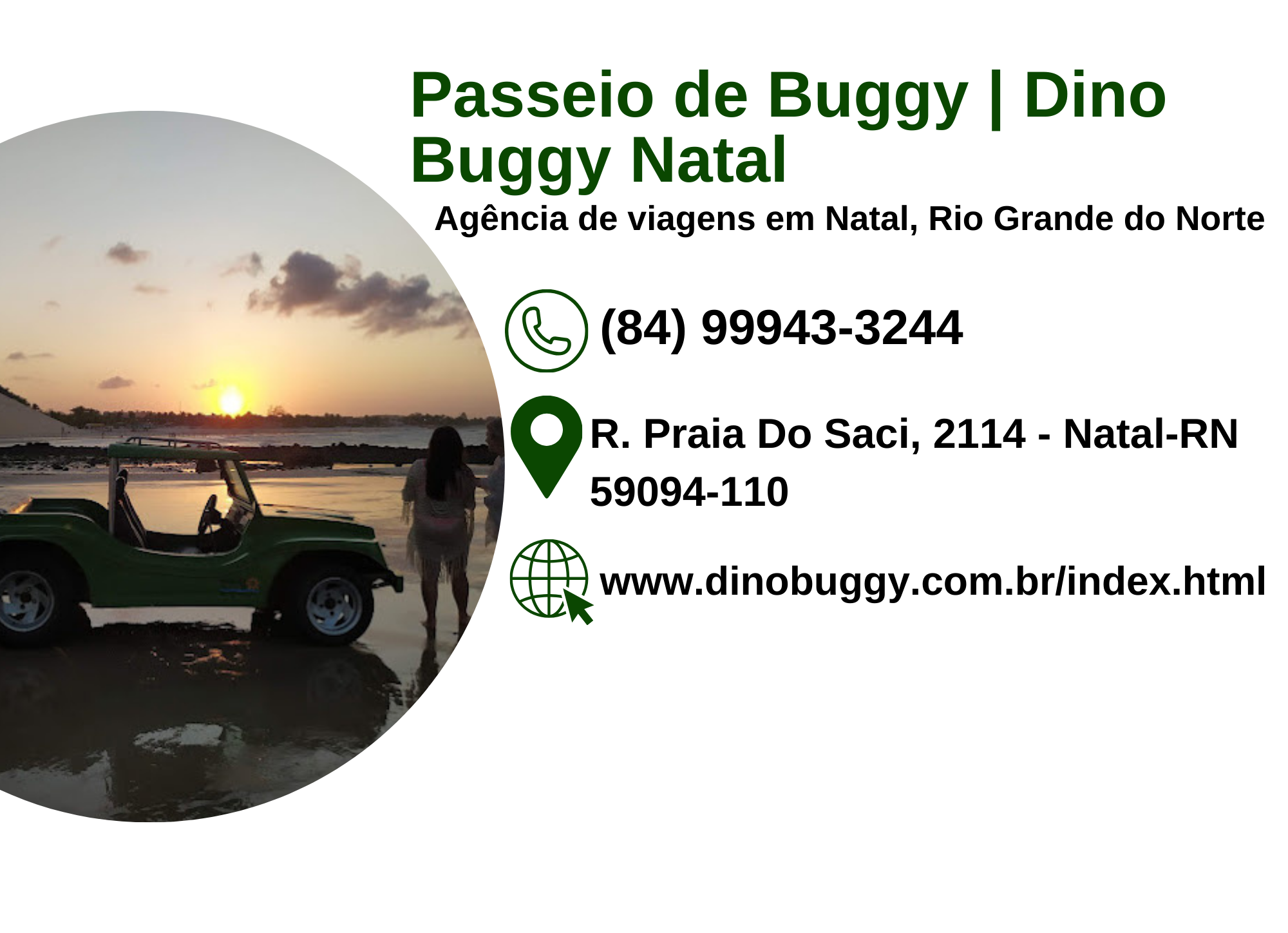 Passeio de Buggy | Dino Buggy Natal