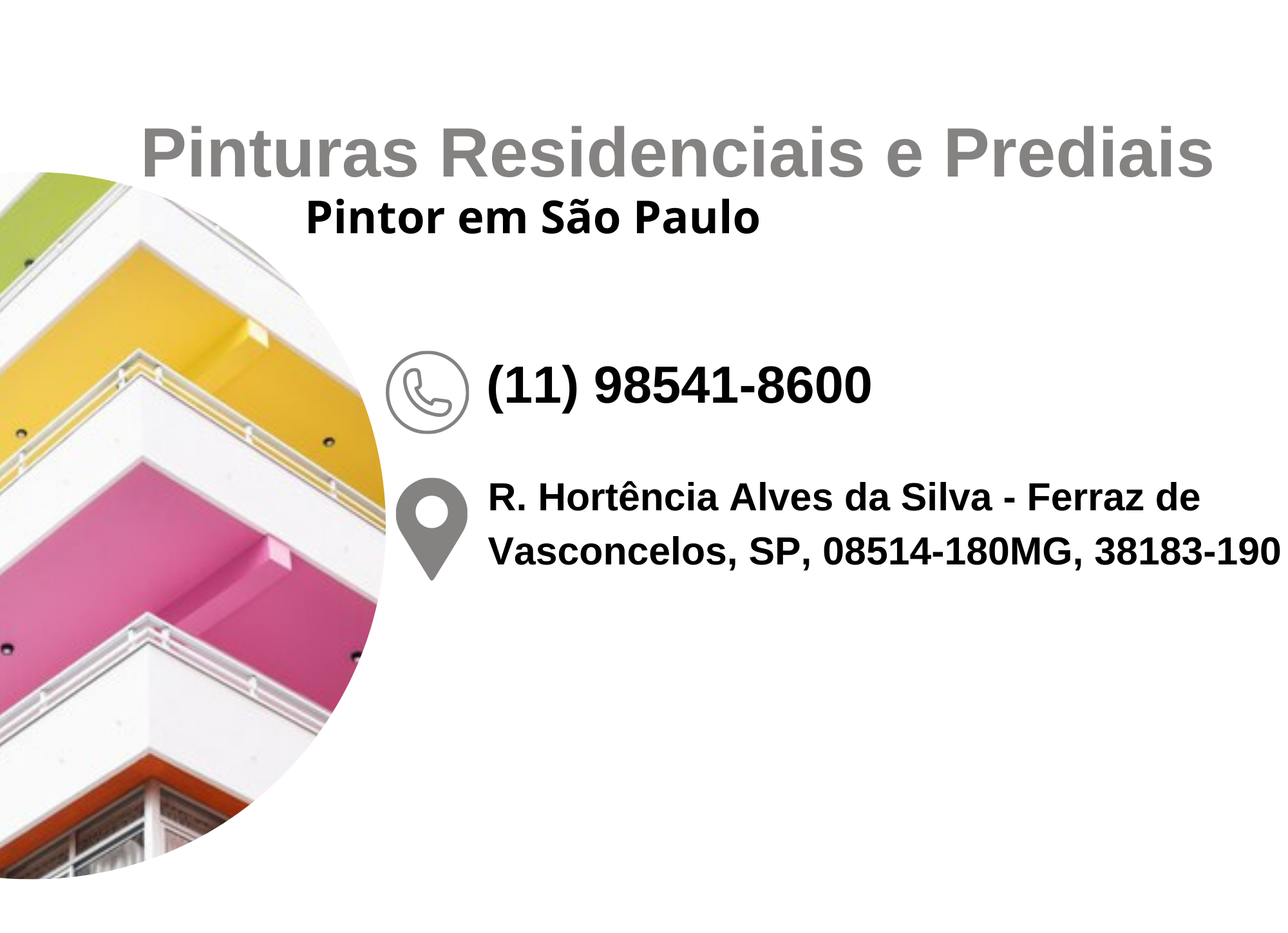 Pinturas Residenciais e Prediais