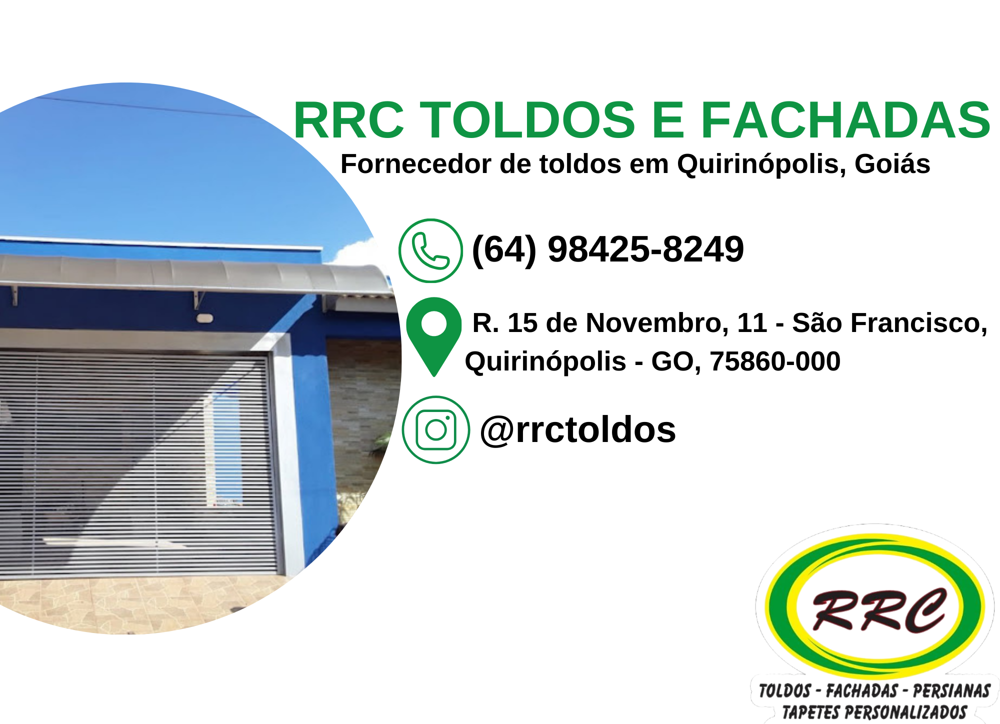 RRC TOLDOS E FACHADAS