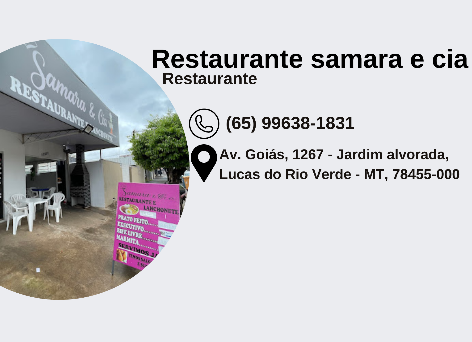 Restaurante samara e cia