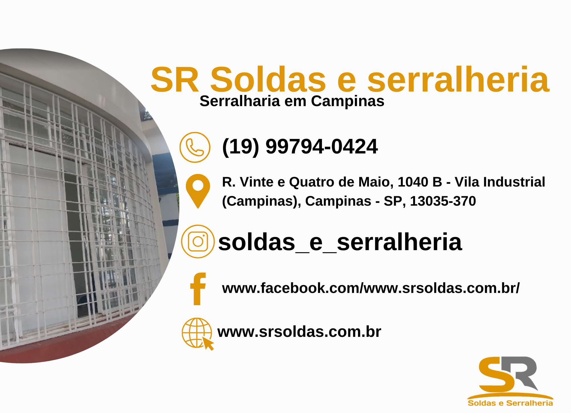 SR Soldas e serralheria
