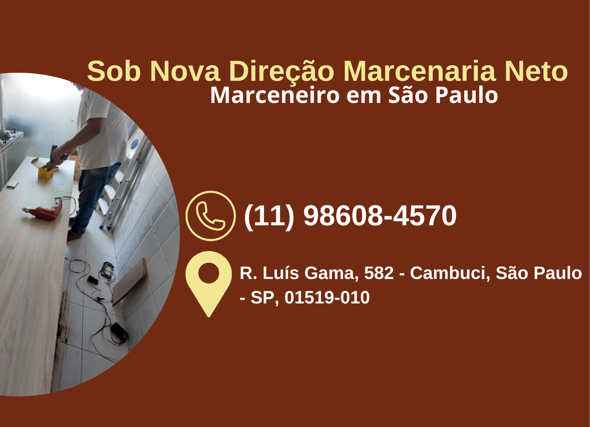 Sob Nova Direção Marcenaria Neto