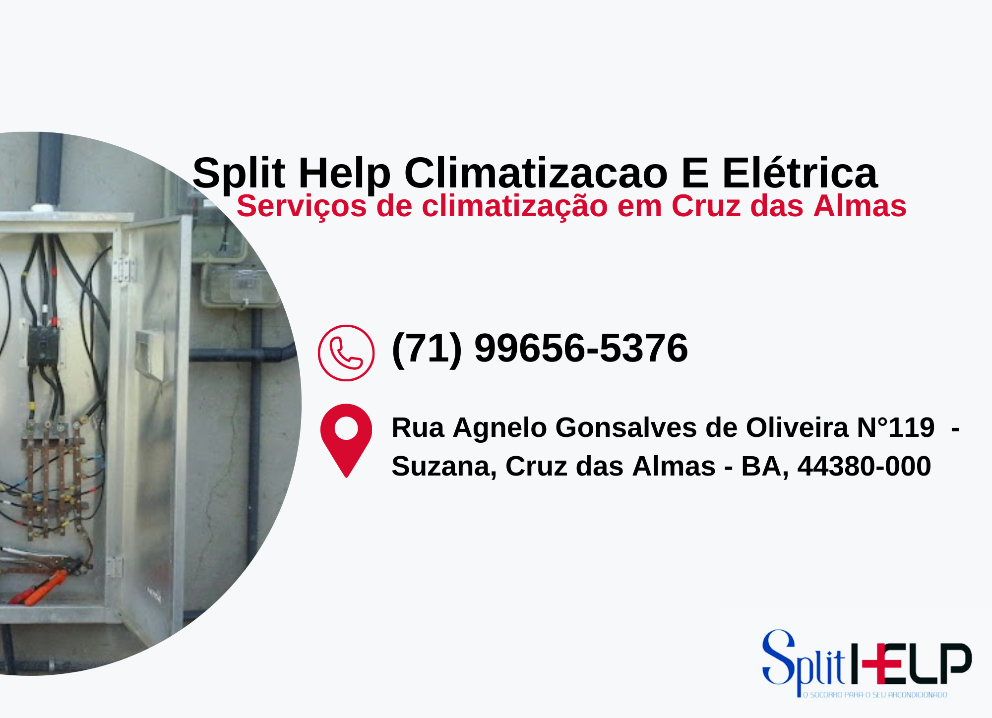 Split Help Climatizacao E Elétrica