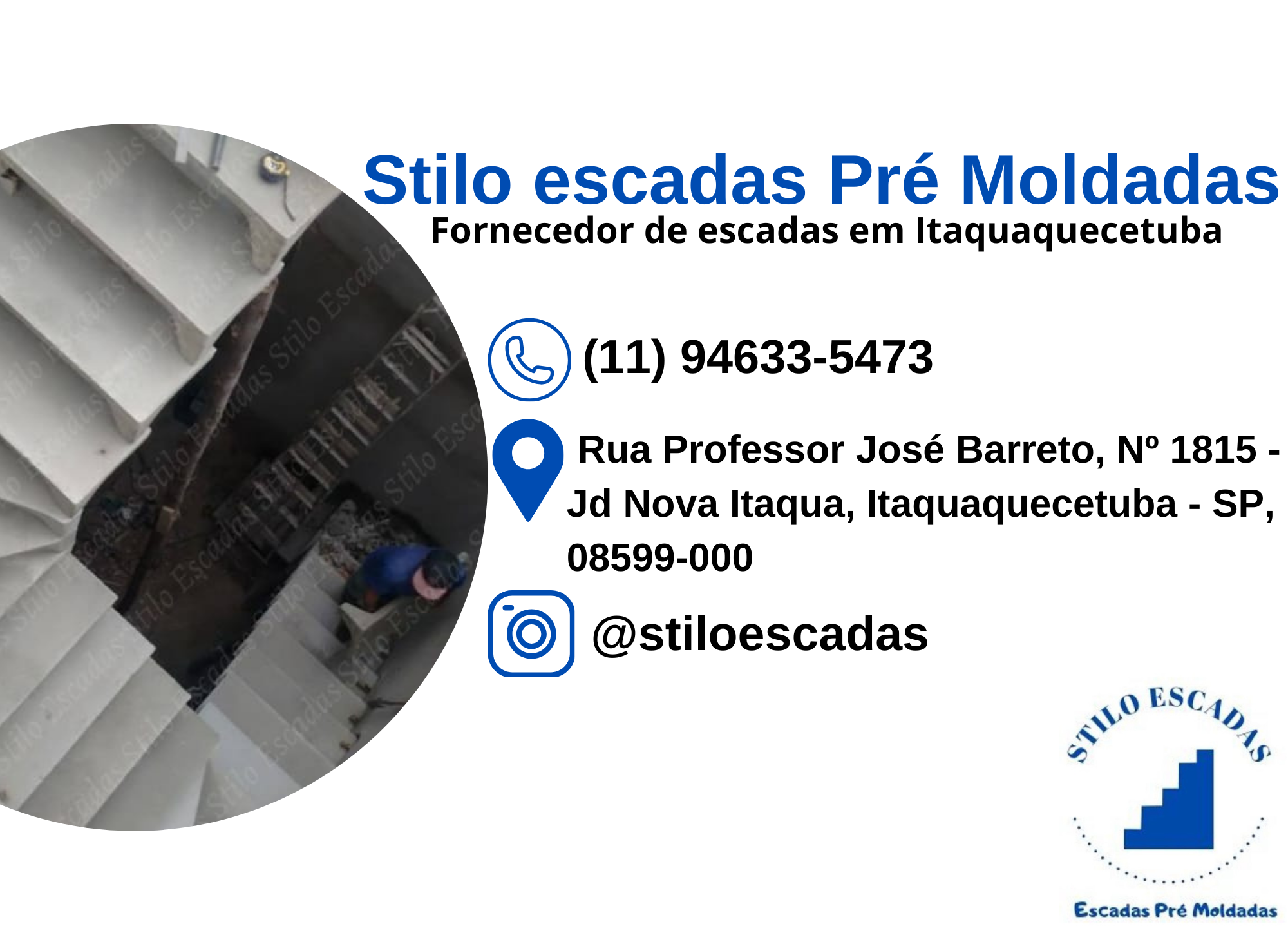 Stilo escadas Pré Moldadas
