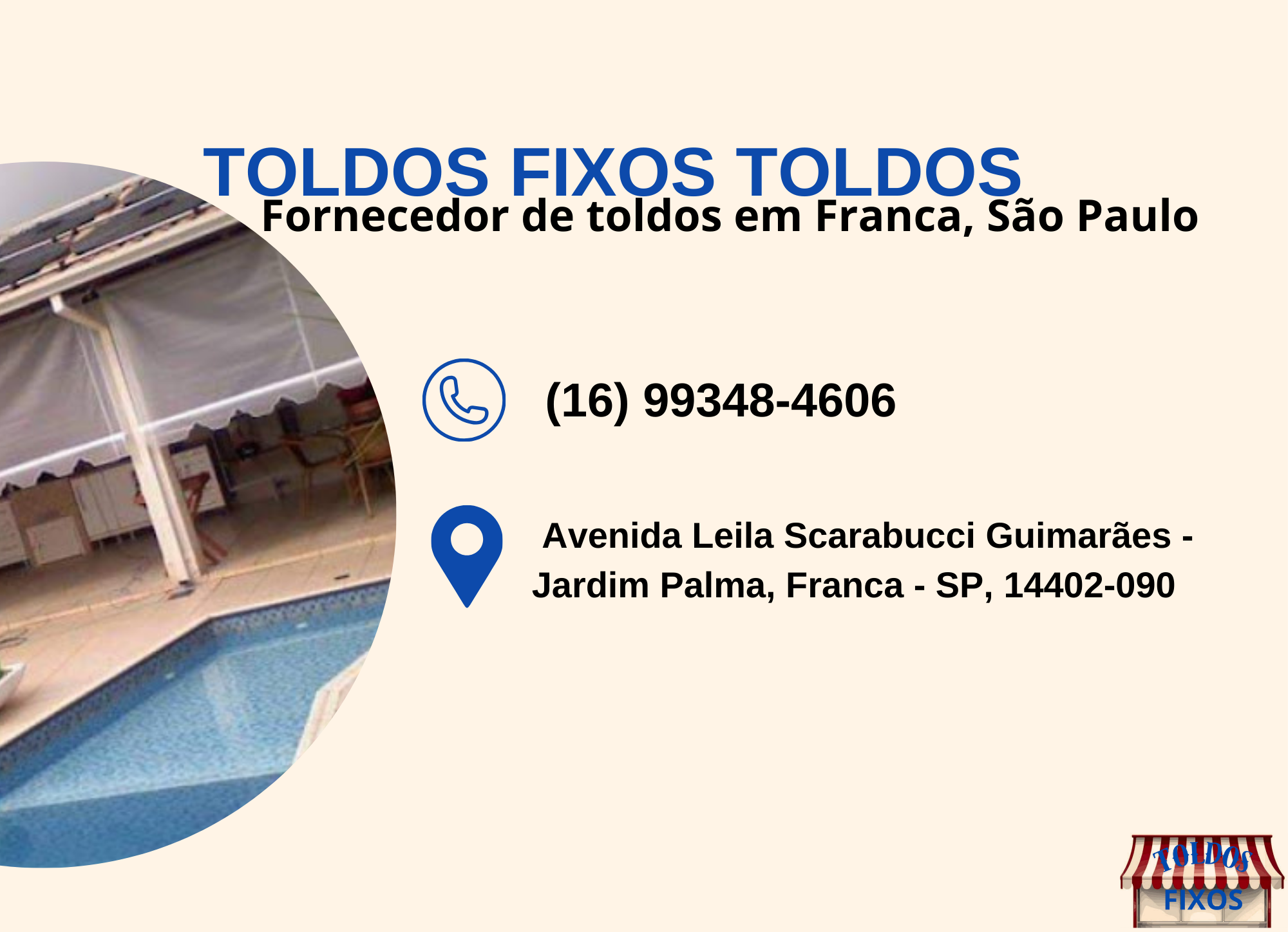TOLDOS FIXOS TOLDOS