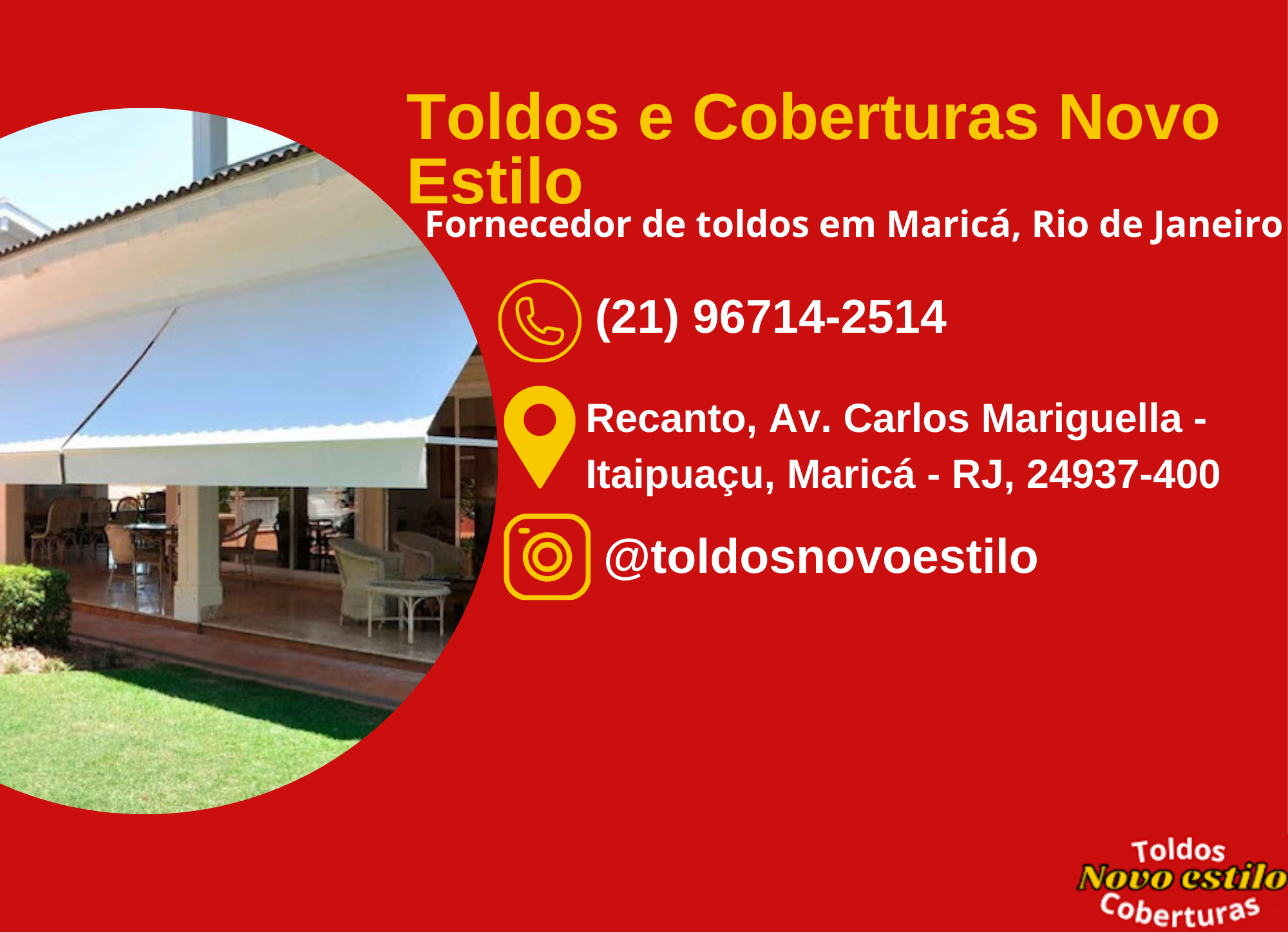 Toldos e Coberturas Novo Estilo