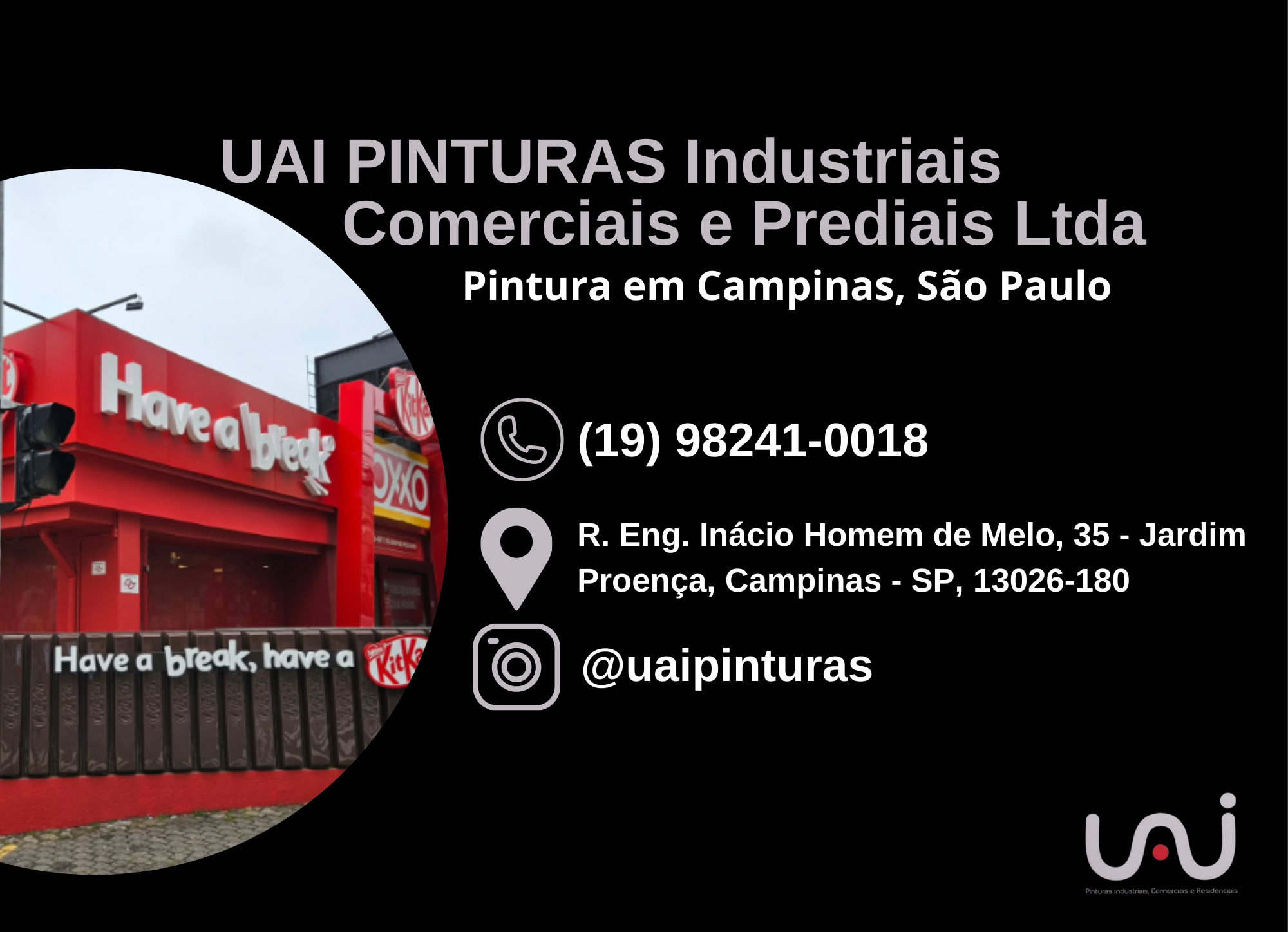 UAI PINTURAS Industriais, Comerciais e Prediais Ltda.
