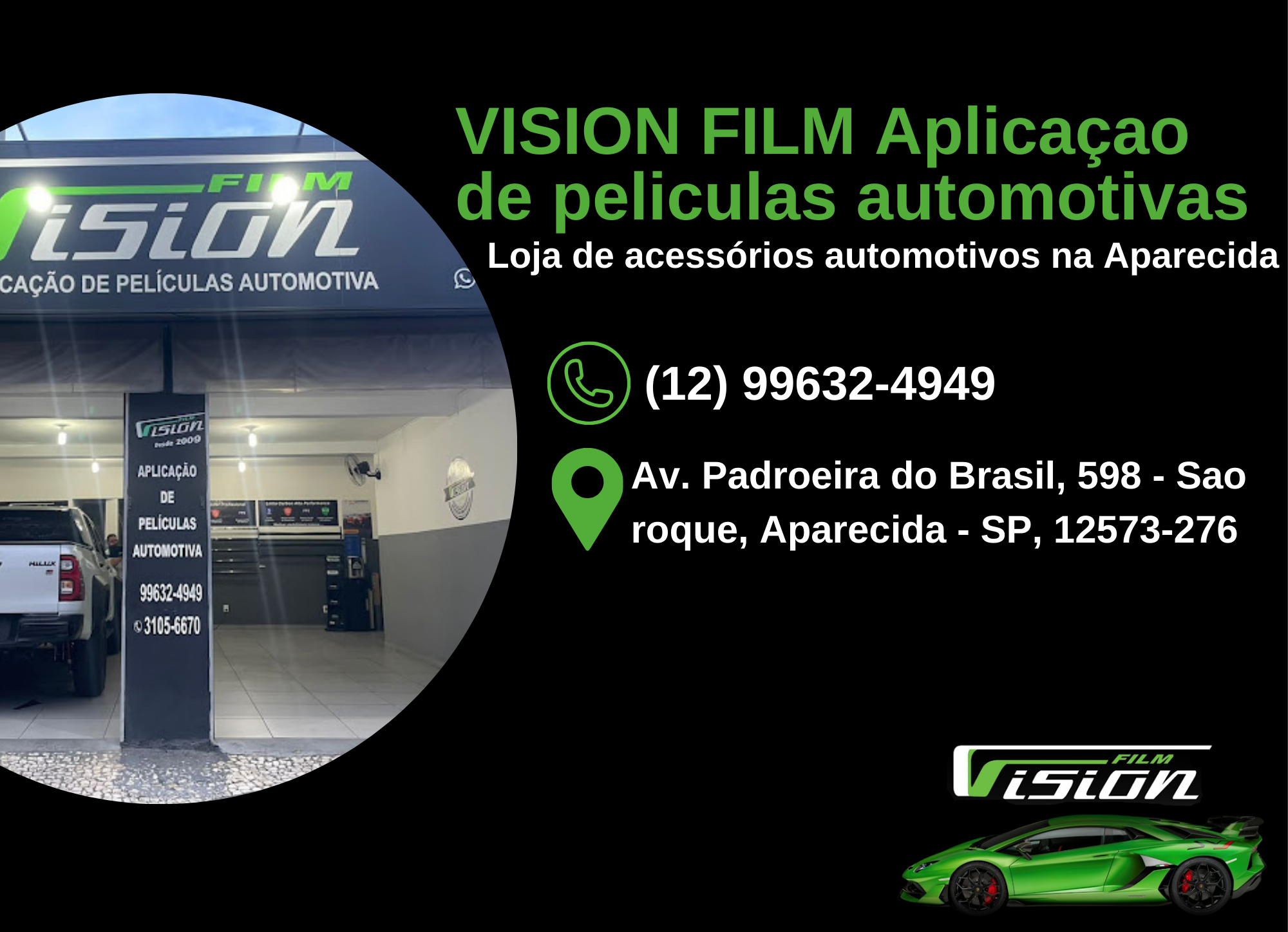 VISION FILM Aplicaçao de peliculas automotivas