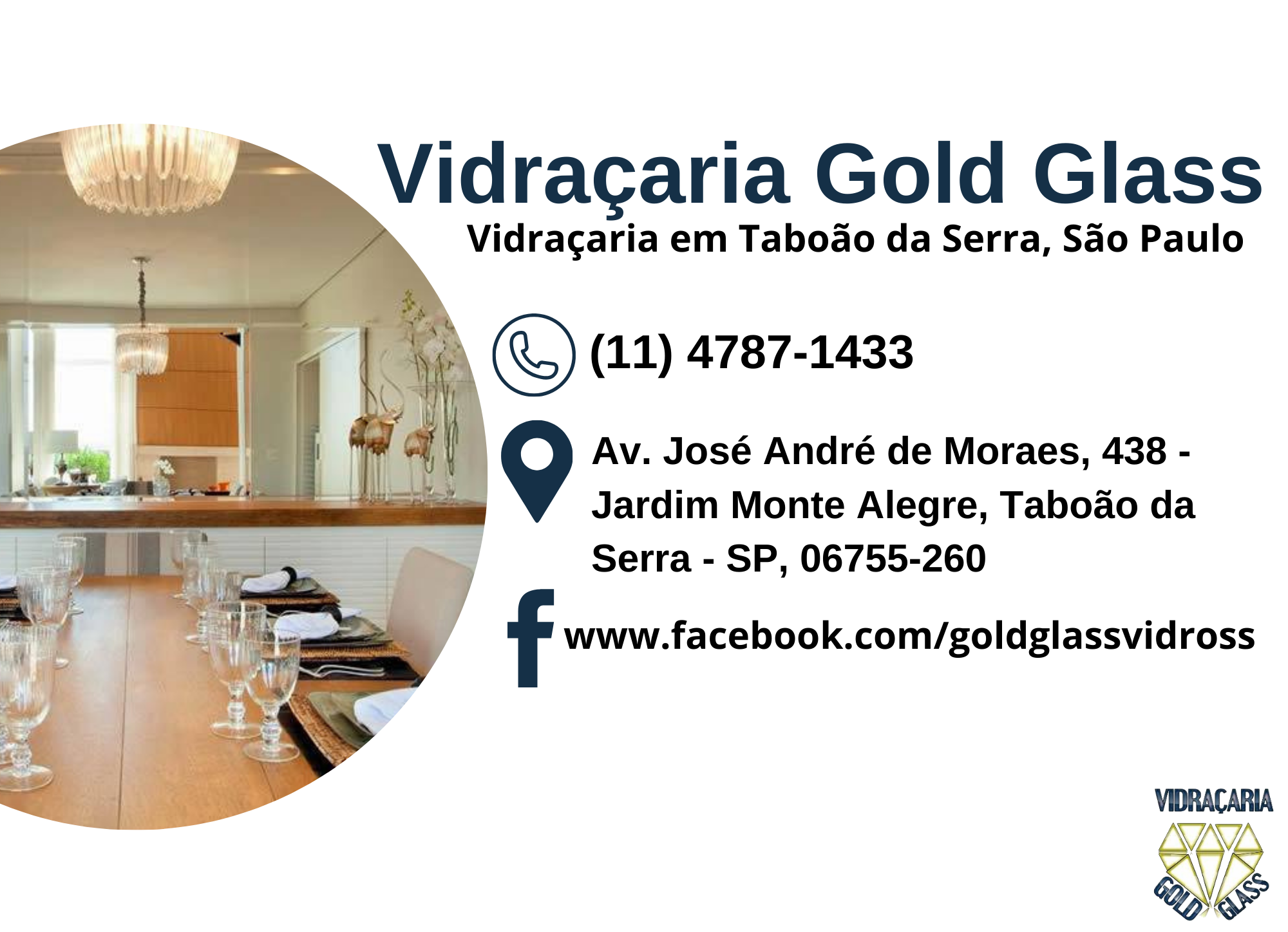 Vidraçaria Gold Glass
