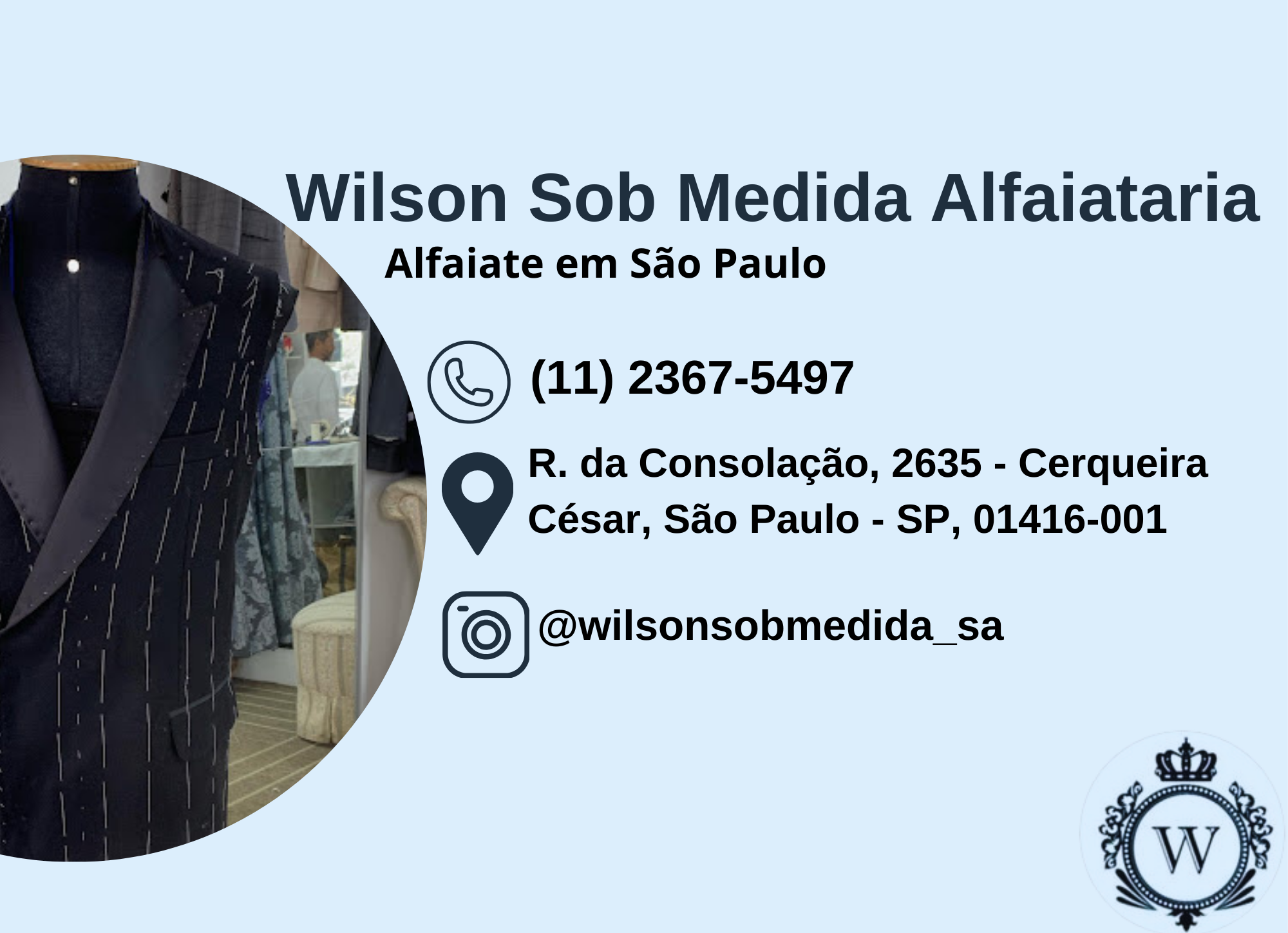 Wilson Sob Medida Alfaiataria