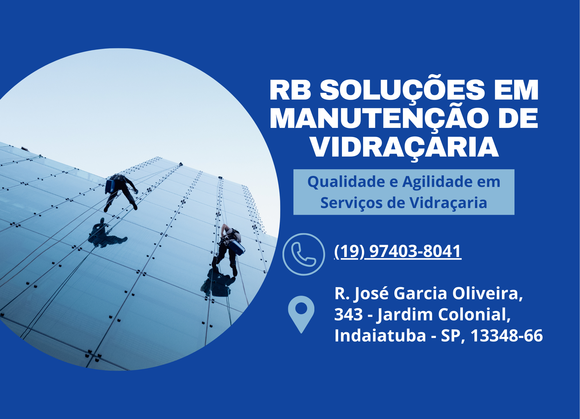 RB Soluções em Manutenção de Vidraçaria