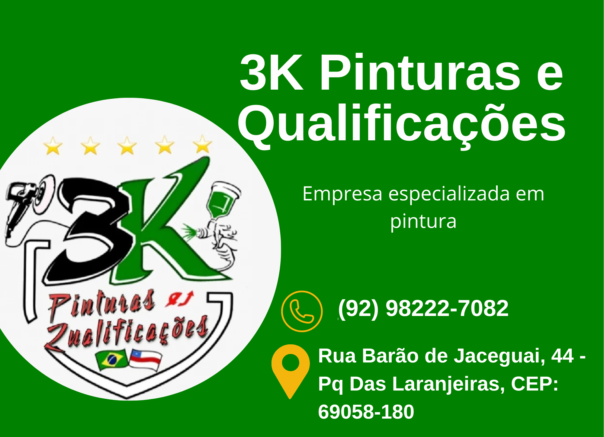 3K Pinturas e Qualificações