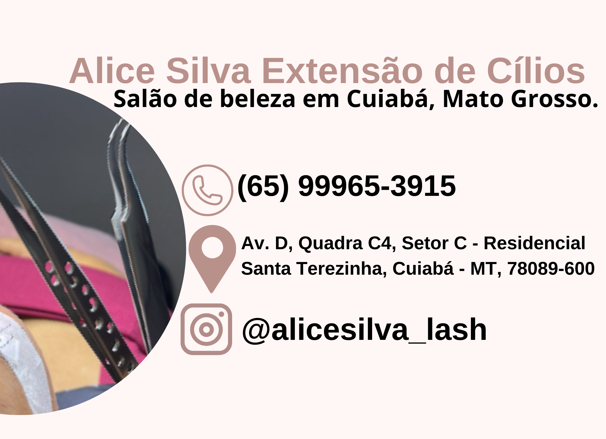 Alice Silva Extensao de Cilios