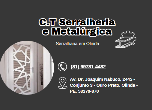 C.T Serralheria e Metalúrgica