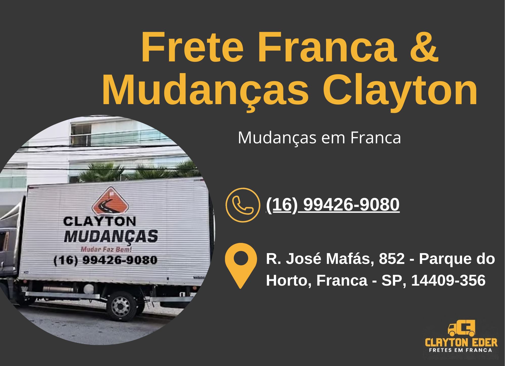Frete Franca & Mudanças Clayton