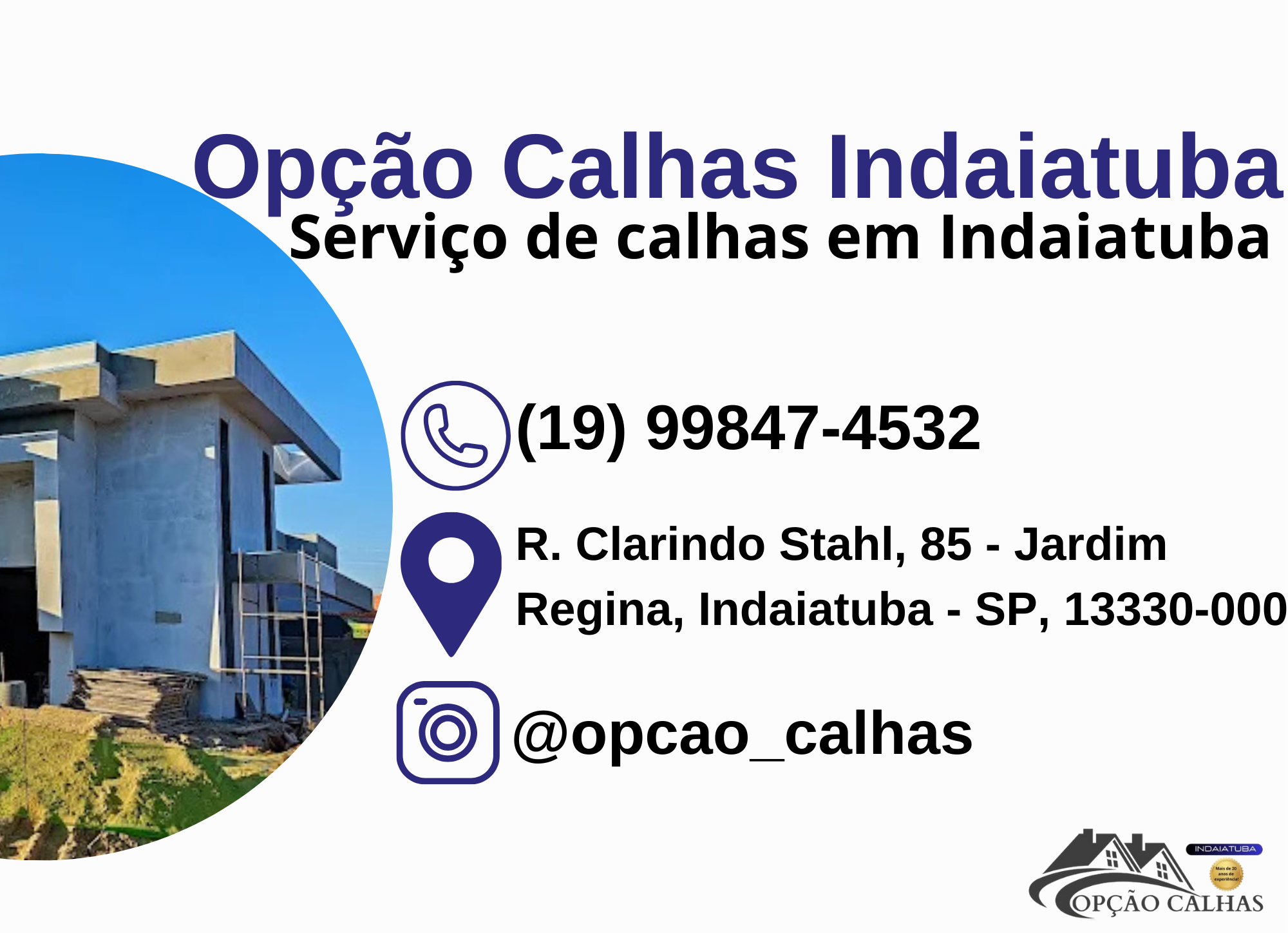 Opção Calhas Indaiatuba