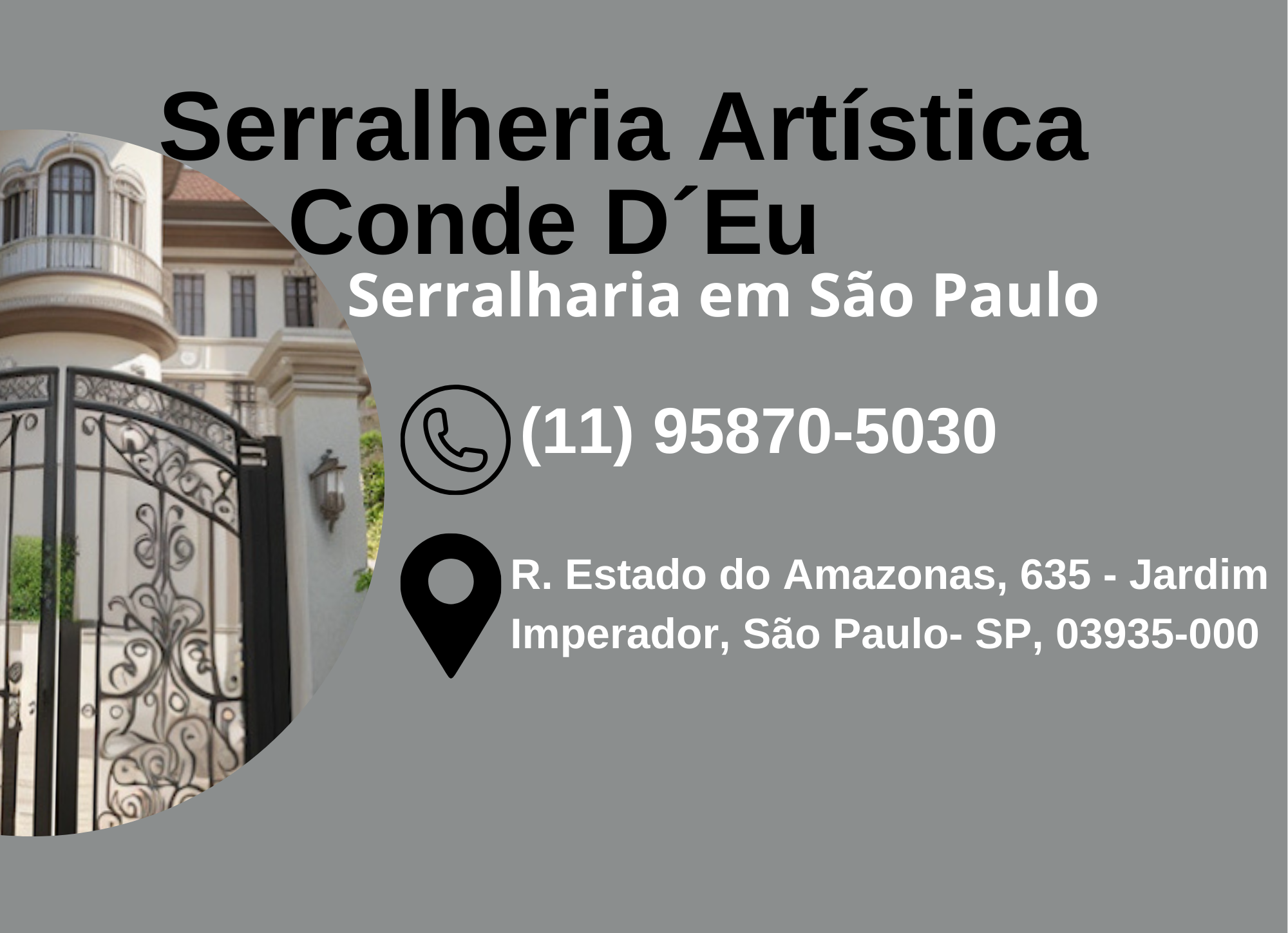 Serralheria Artística Conde D’Eu