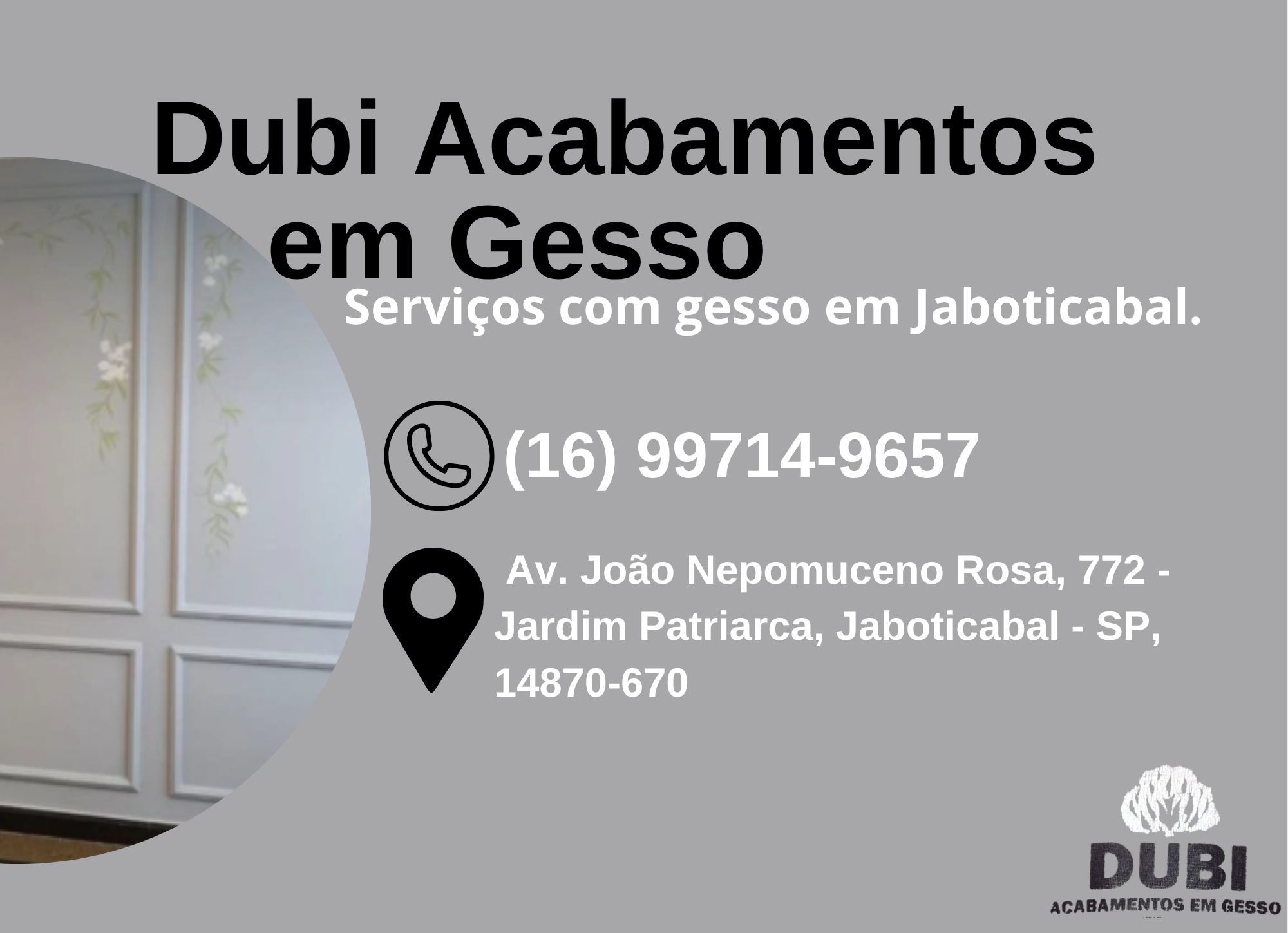 Dubi Acabamentos em Gesso