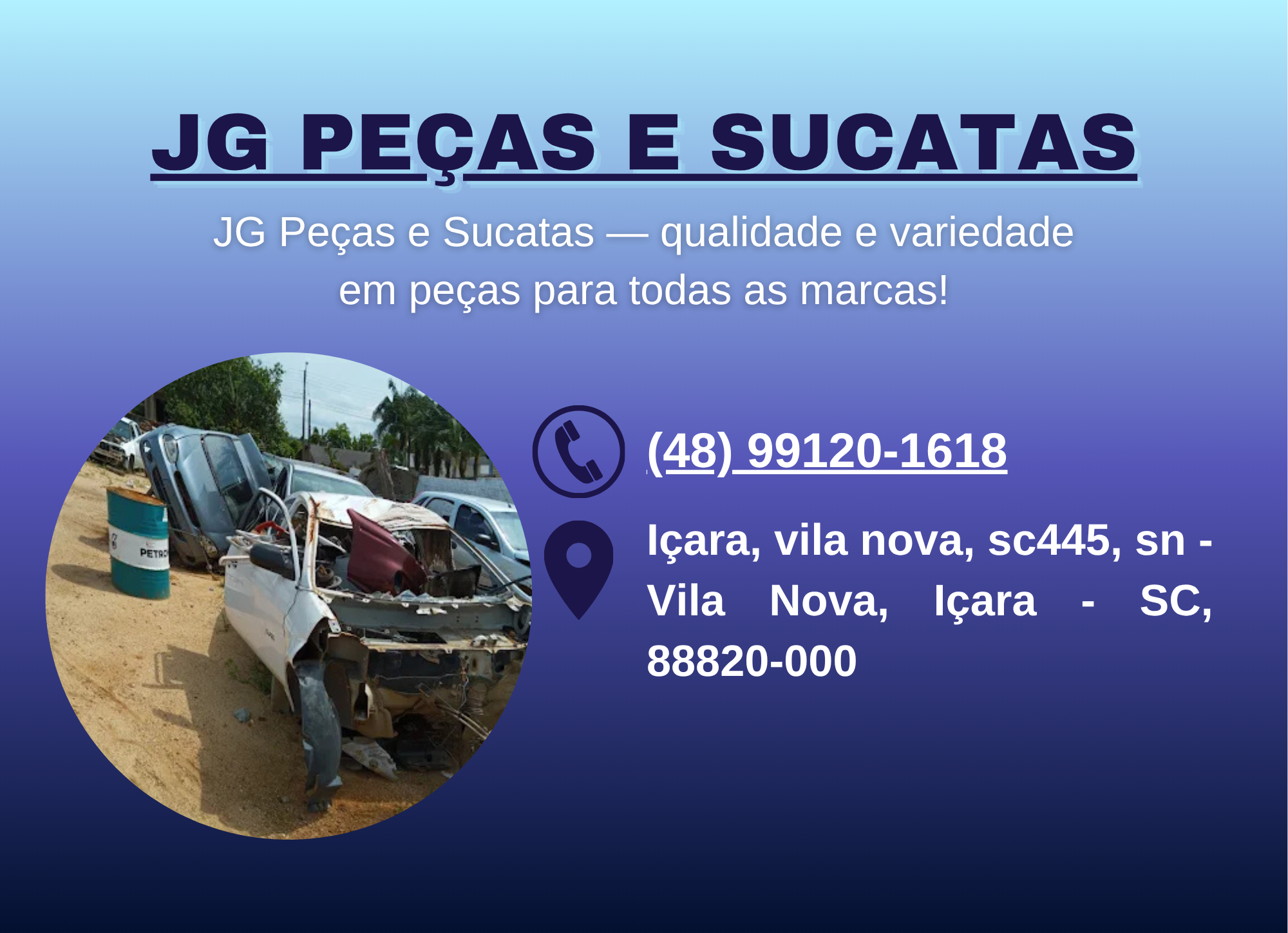 JG PEÇAS E SUCATAS