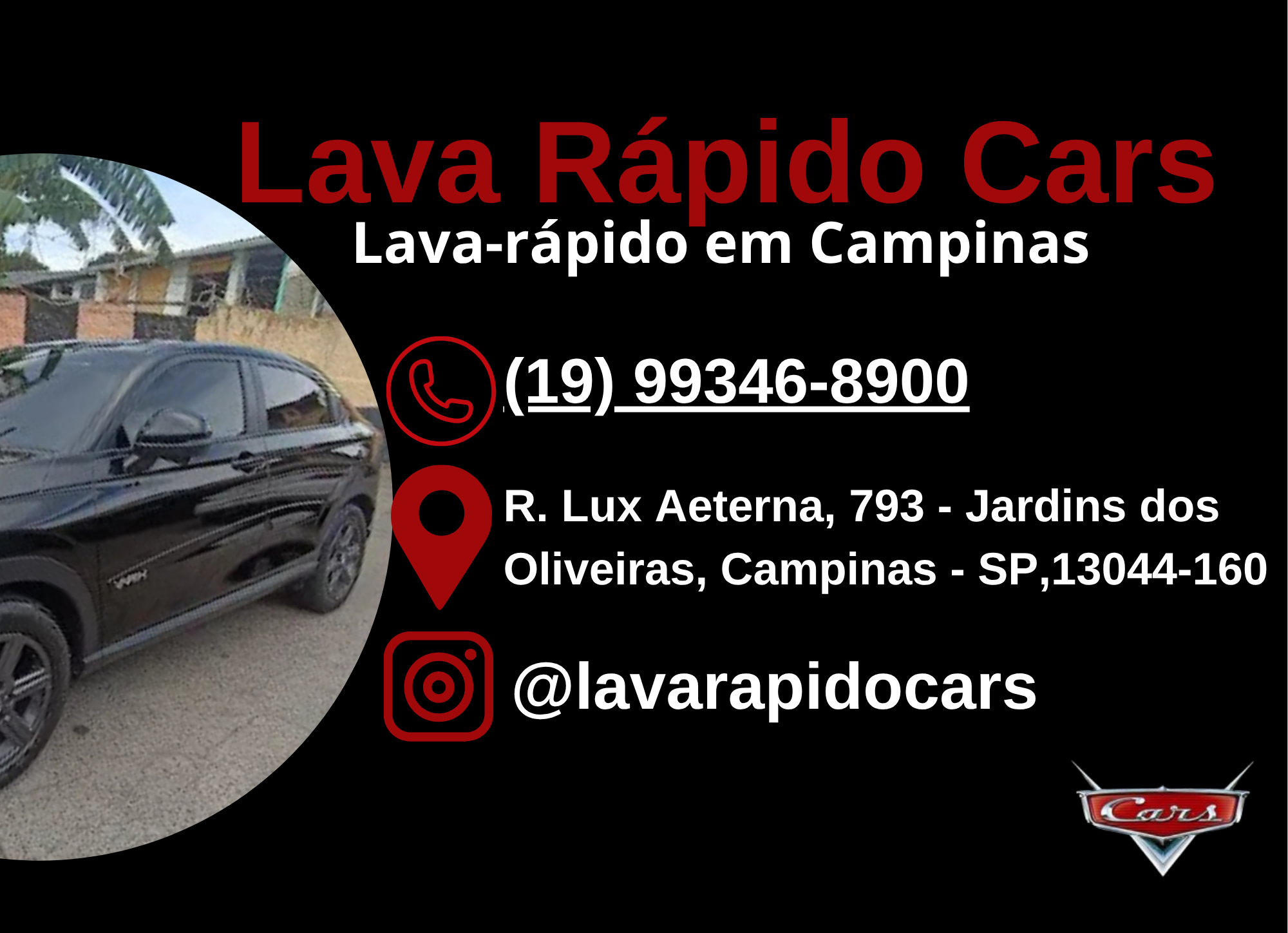 Lava Rápido Cars