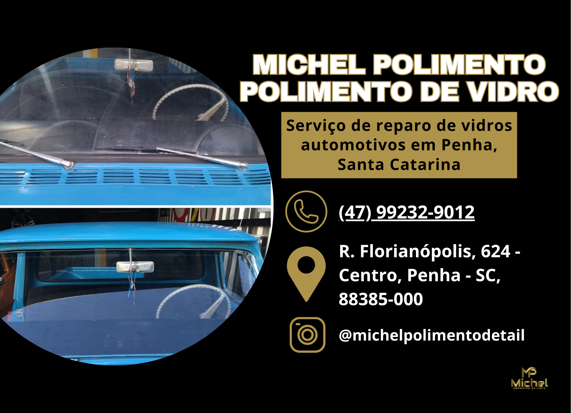 Michel Polimento – Polimento de Vidro