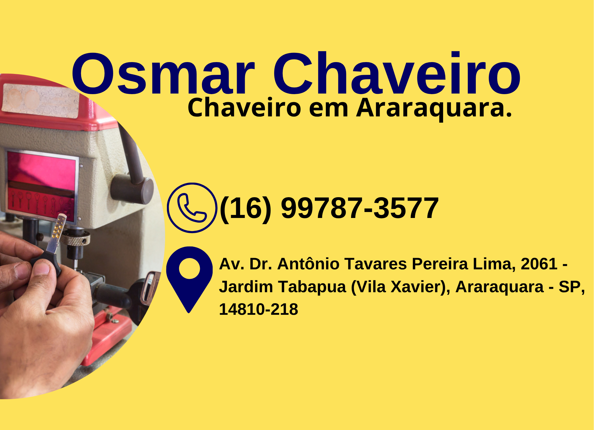 OSMAR chaveiro vaz filho