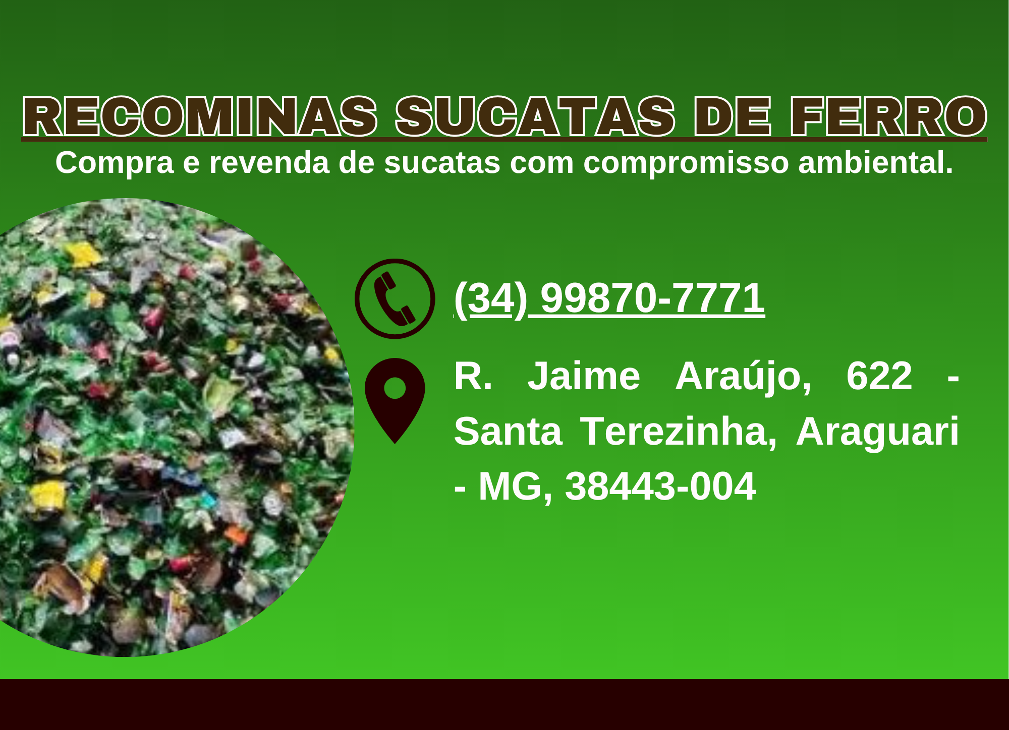 RECOMINAS SUCATAS DE FERRO
