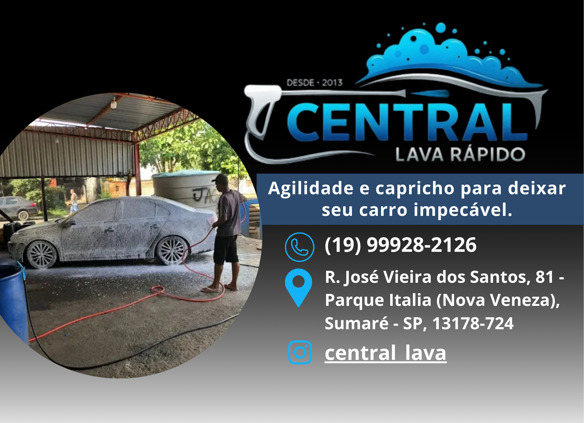 CENTRAL LAVA RAPIDO