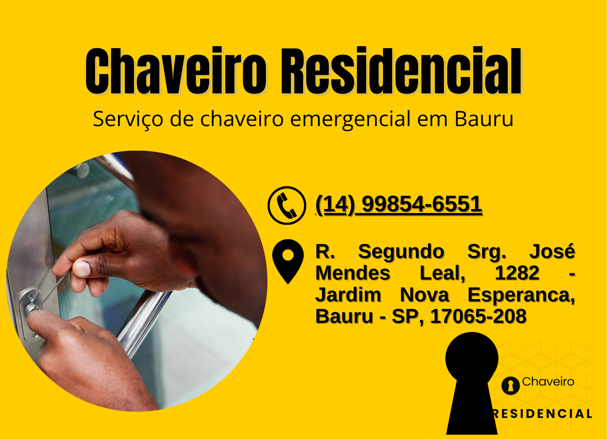 Chaveiro Residencial