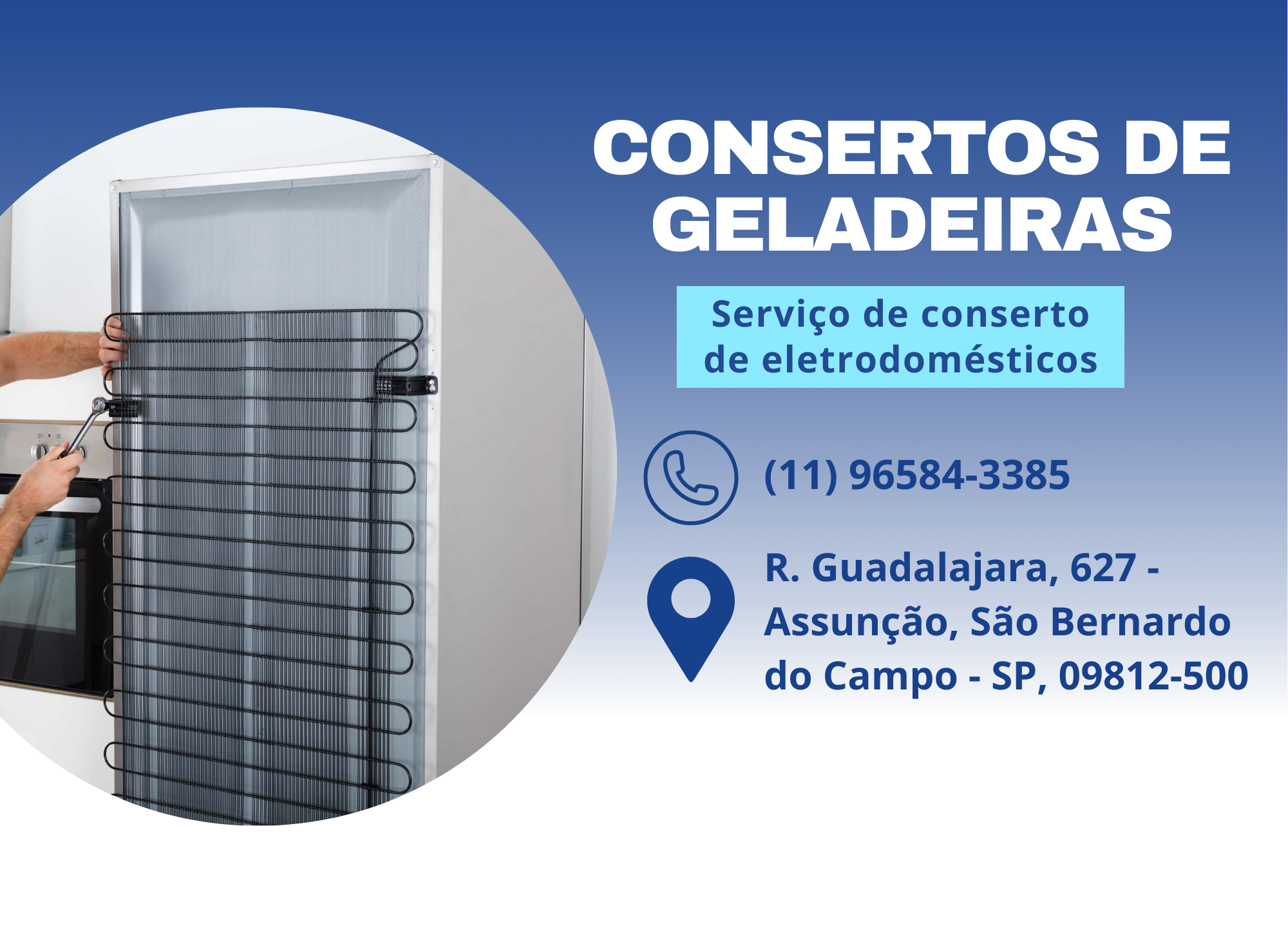 Consertos de geladeiras