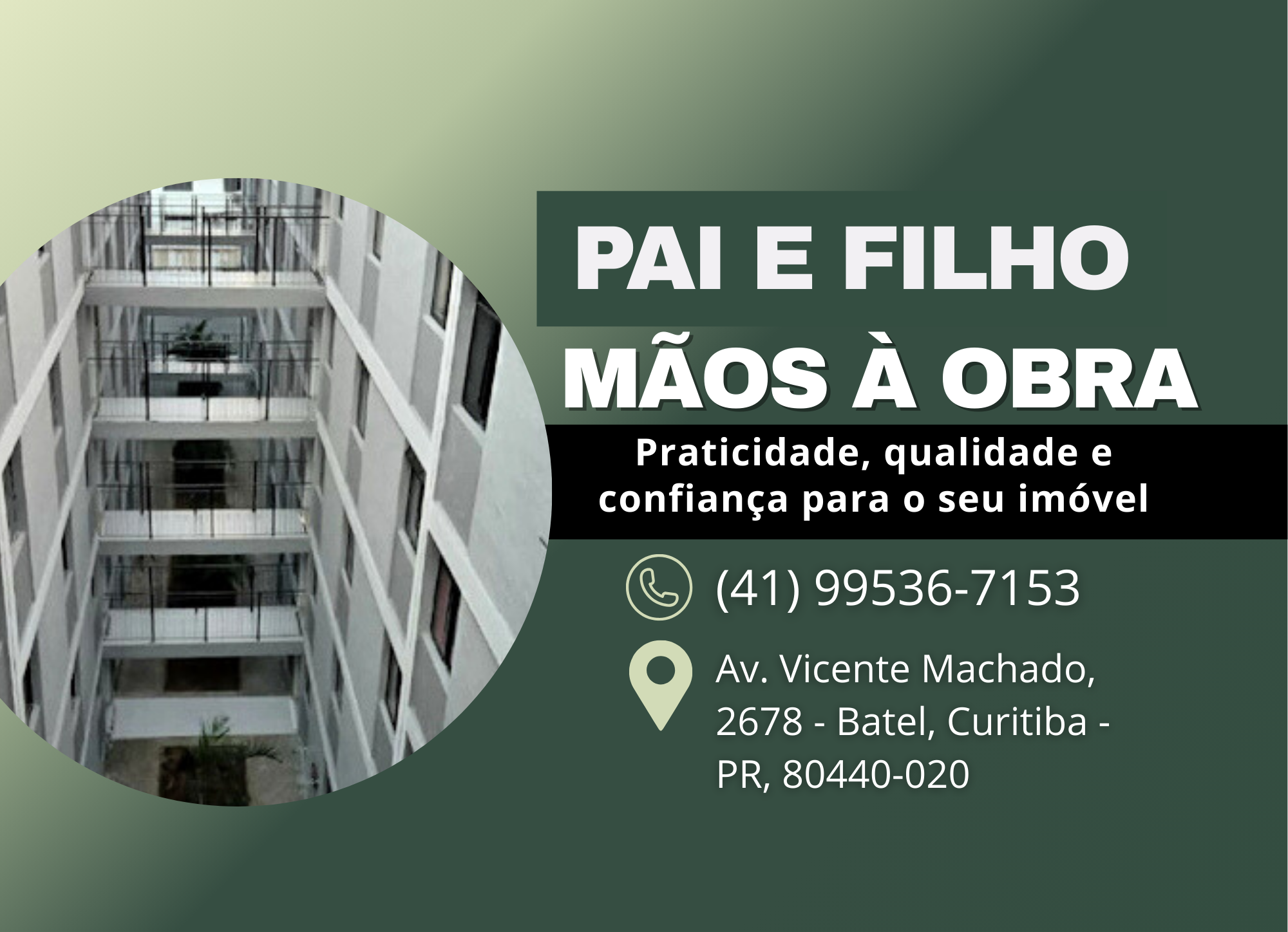 Pai e Filho Mãos à Obra