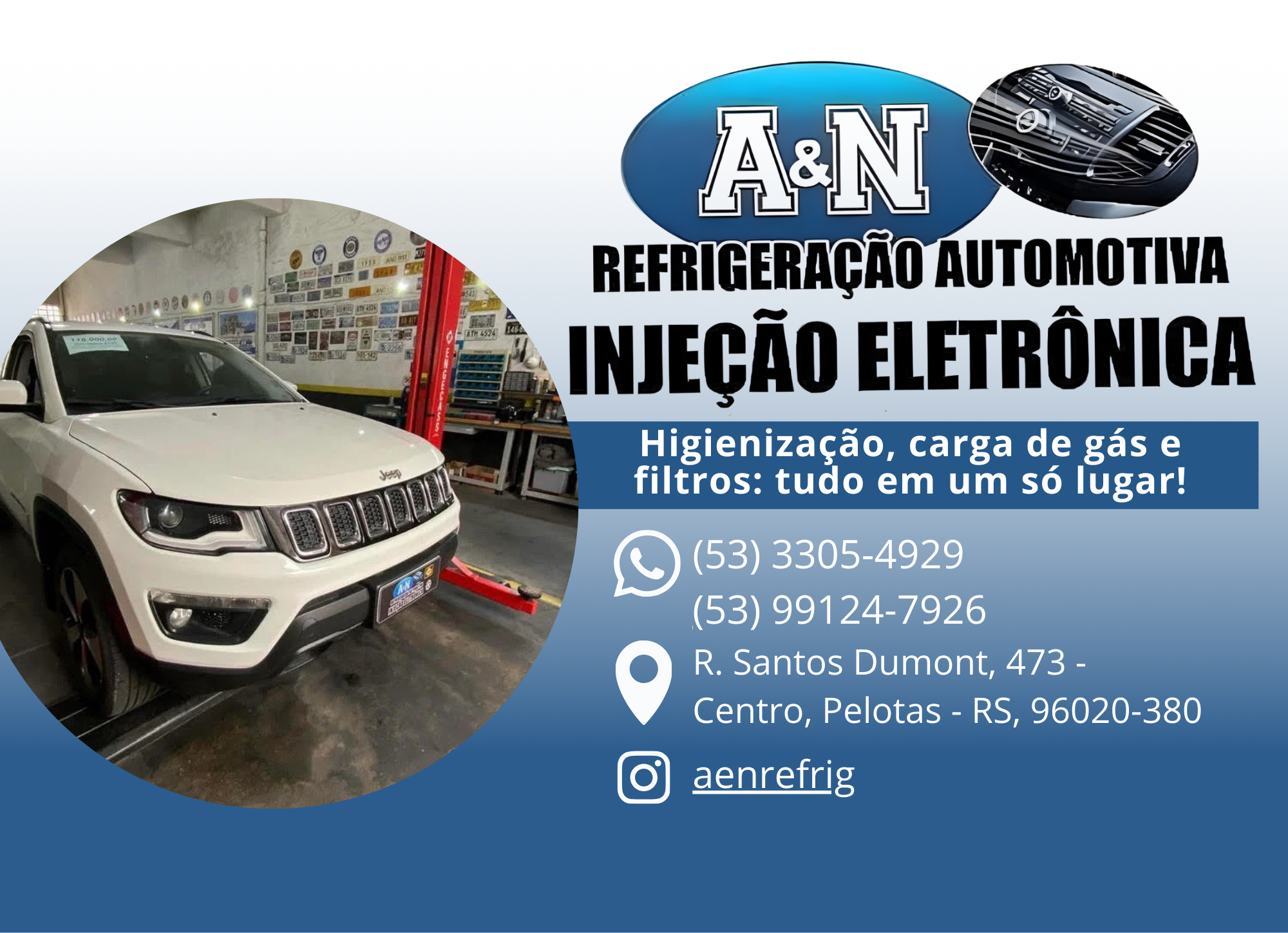 A&N Refrigeração Automotiva e Injeção Eletrônica