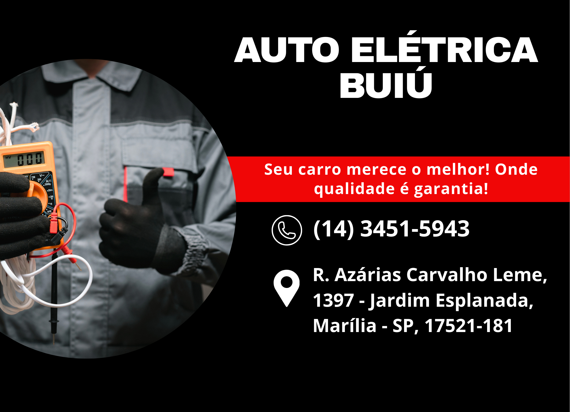 Auto elétrica Buiú