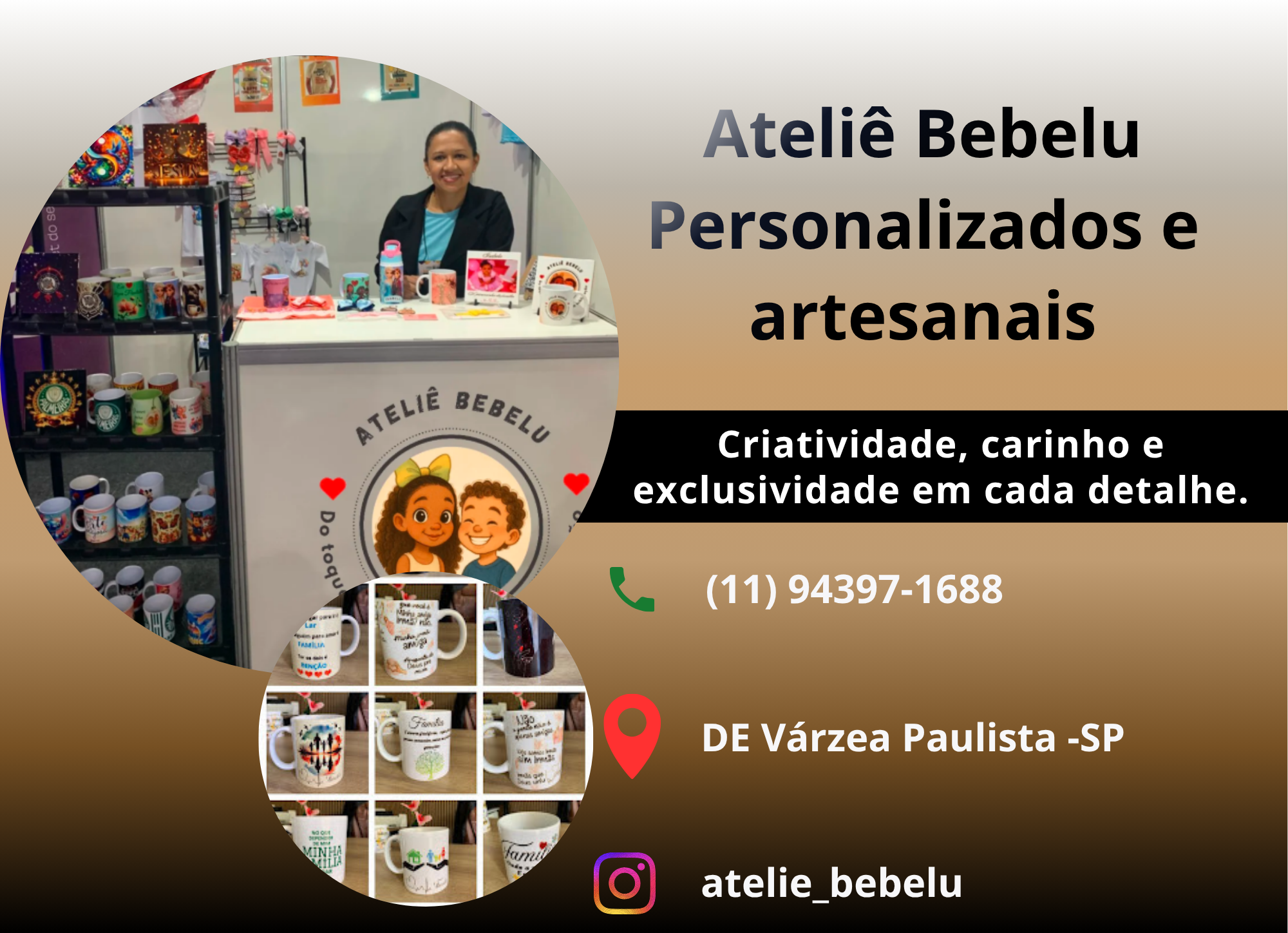 Ateliê Bebelu Personalizados e artesanais