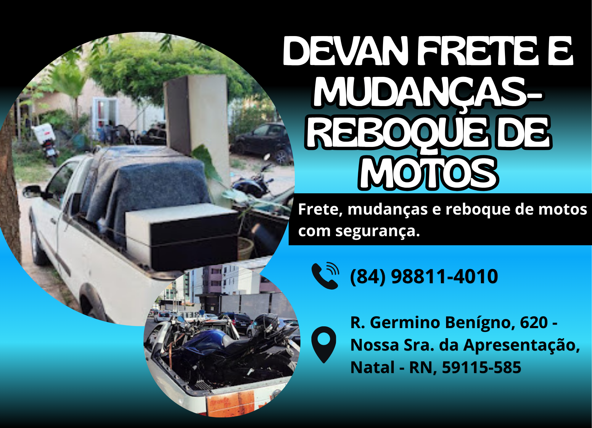 Devan Frete e Mudanças-Reboque de motos