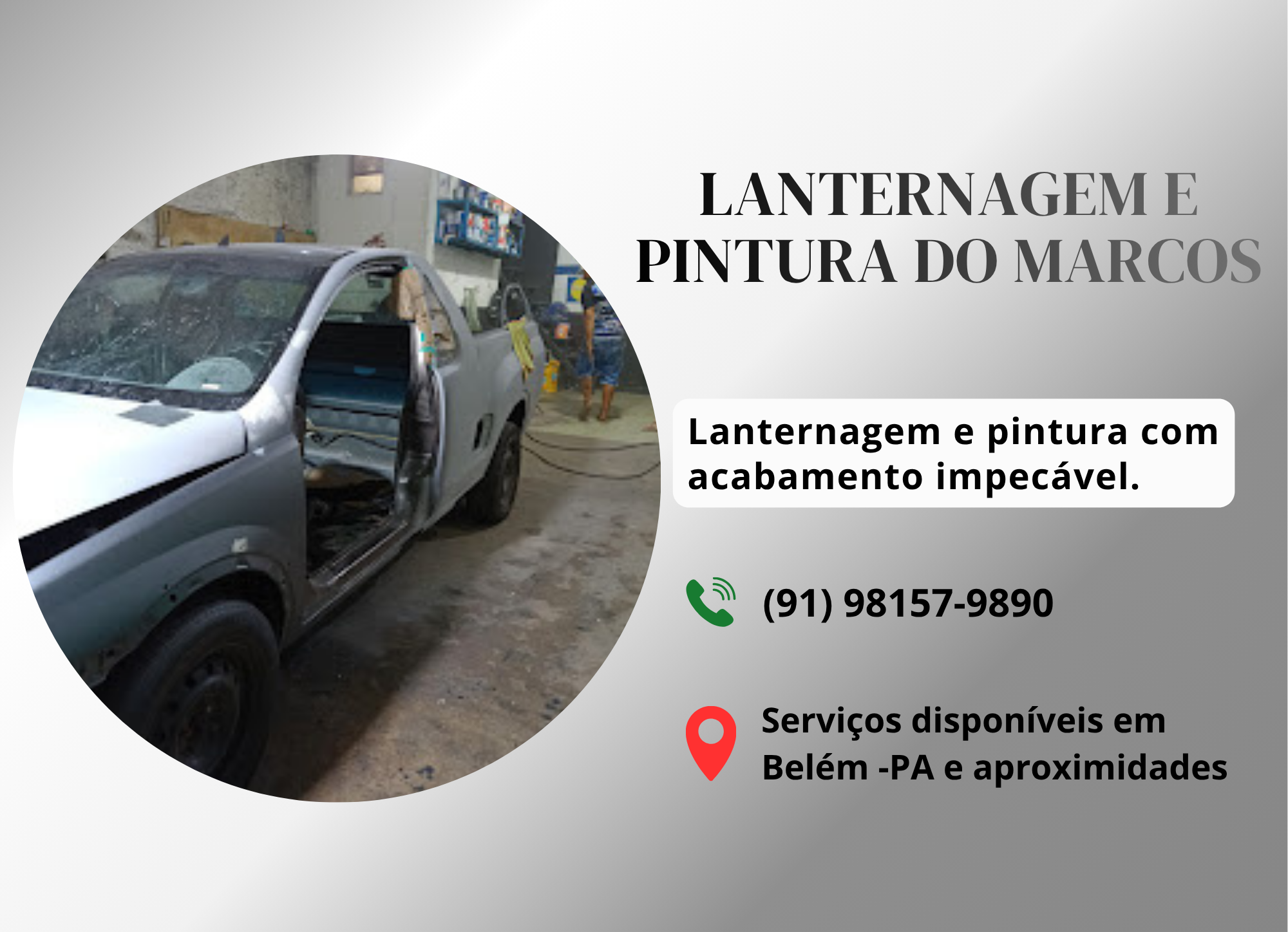 Lanternagem e pintura do Marcos