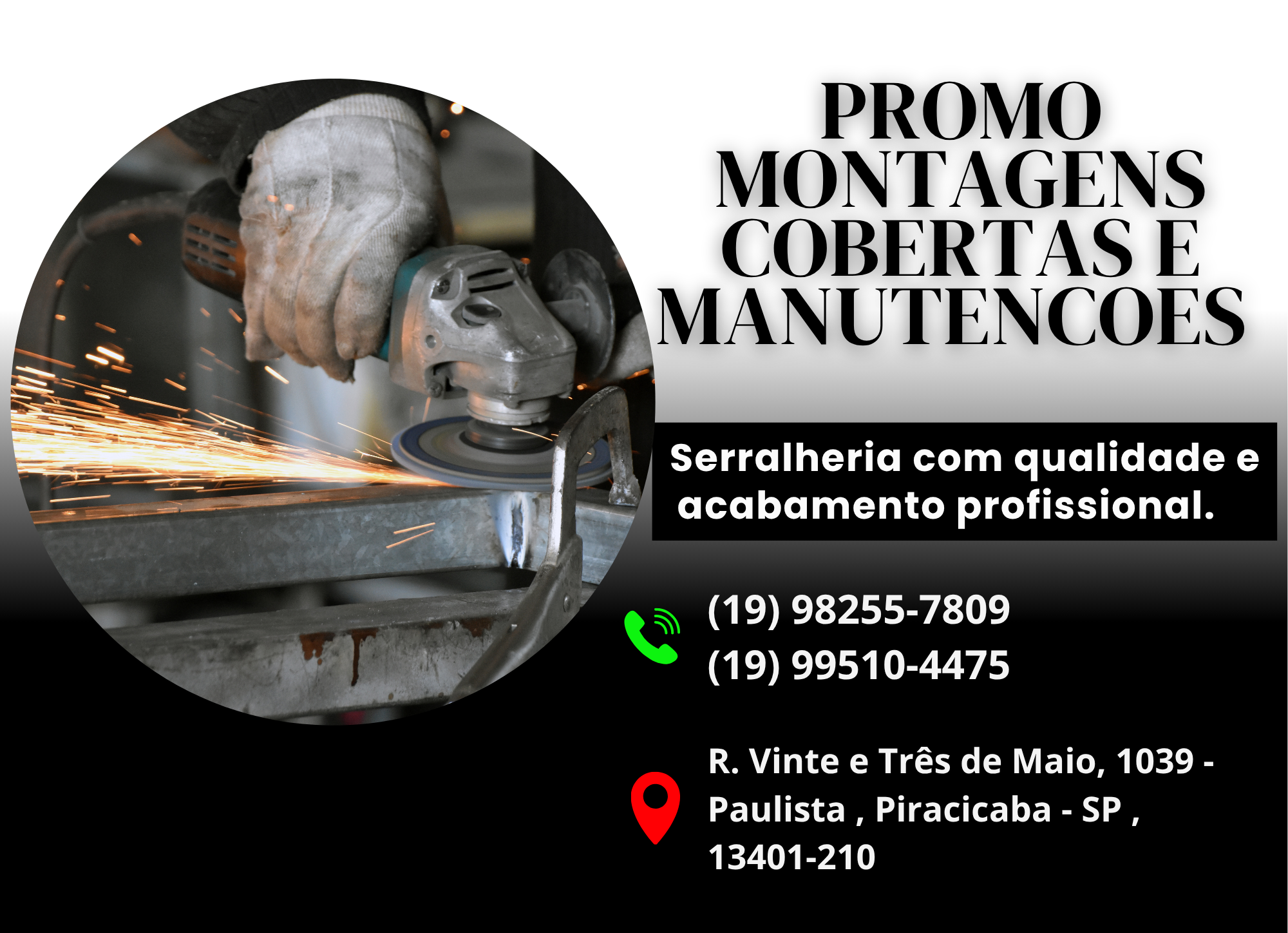 PROMO MONTAGENS COBERTAS E MANUTENCOES