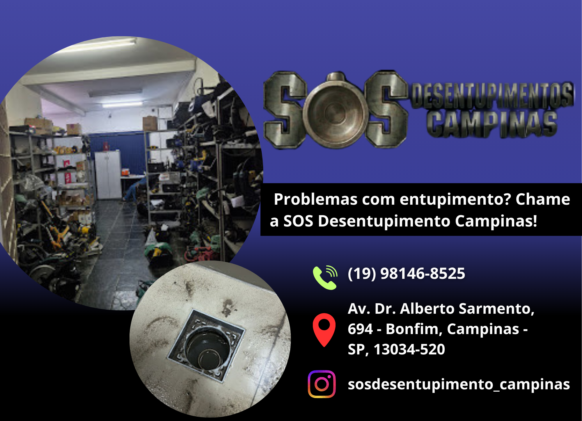 SOS Desentupimento campinas