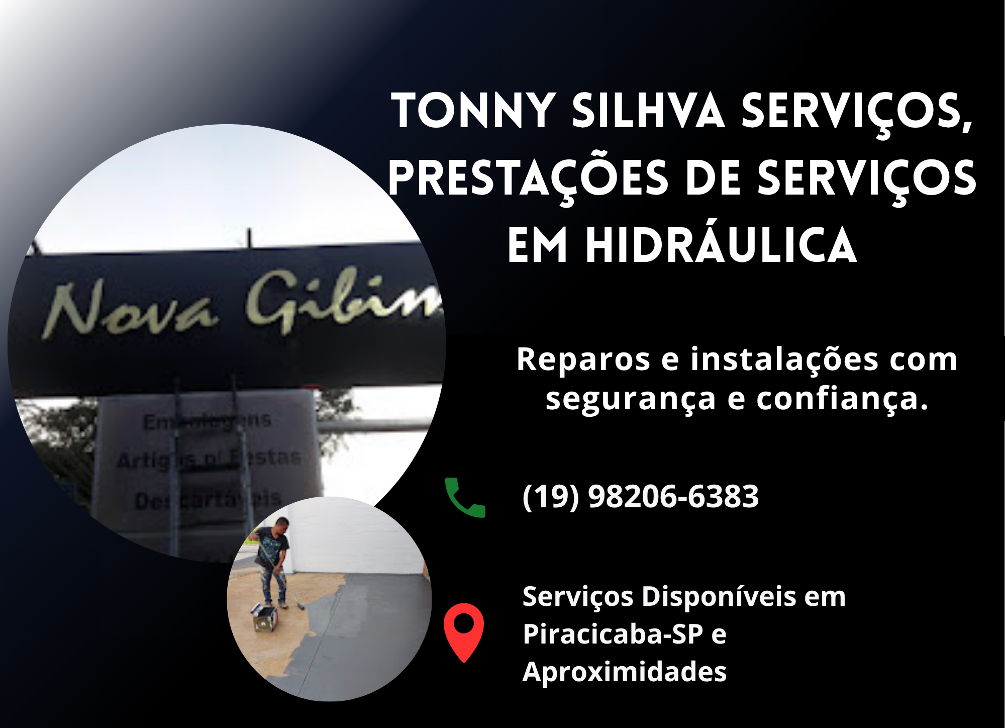 Tonny Silhva Serviços, Prestações de Serviços em Hidráulica