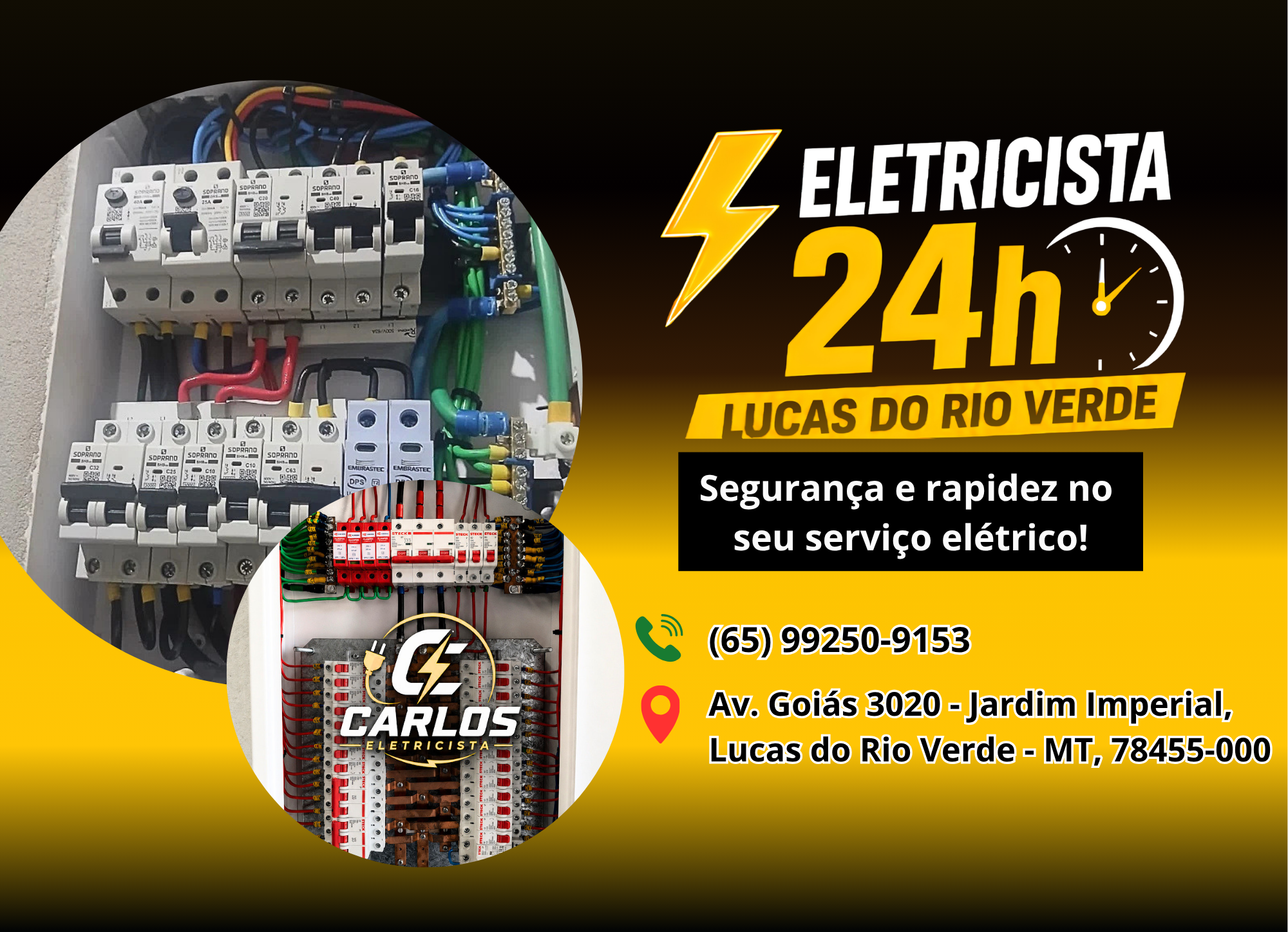 Eletricista Lucas do Rio Verde MT