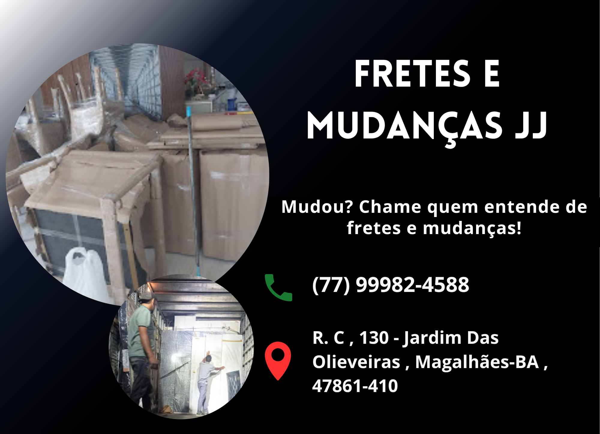 FRETES E MUDANÇAS JJ